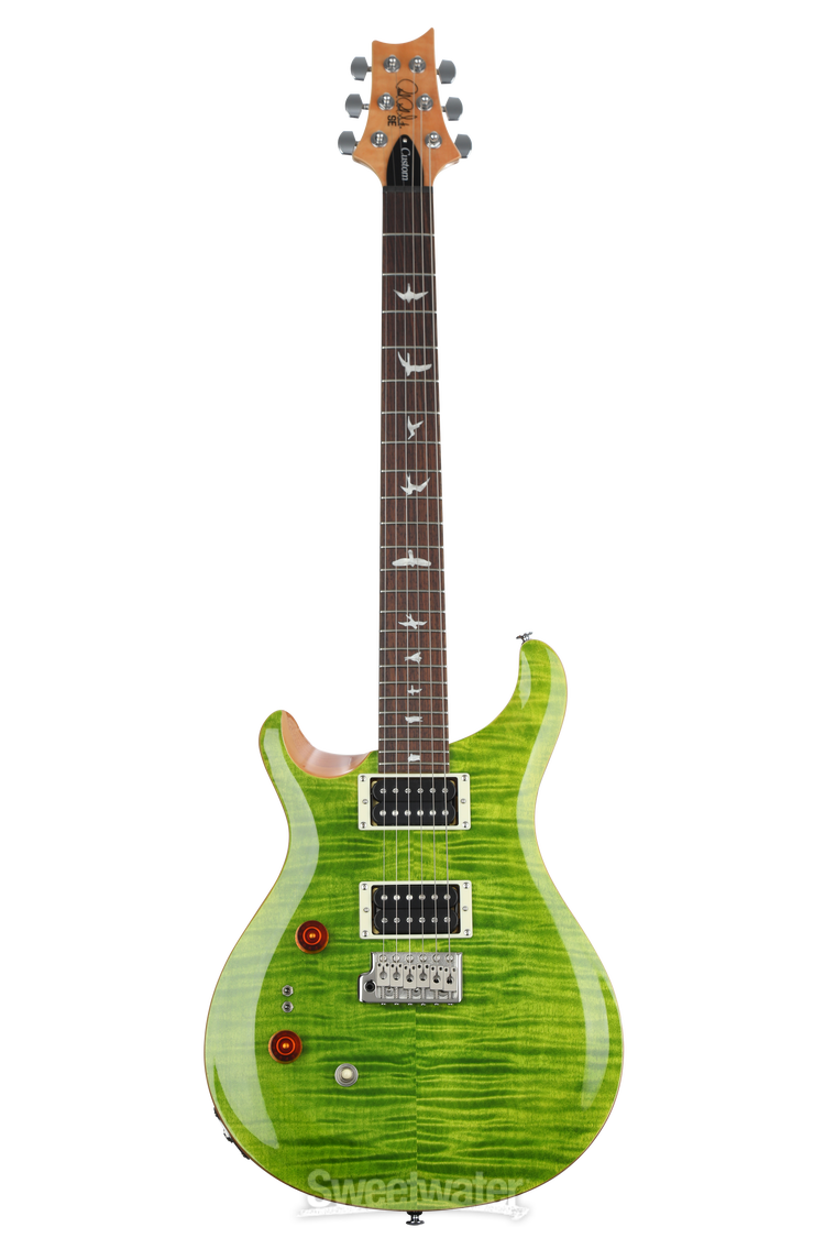 PRS SE Custom 24-08 Left-handed Electric Guitar - Eriza Verde