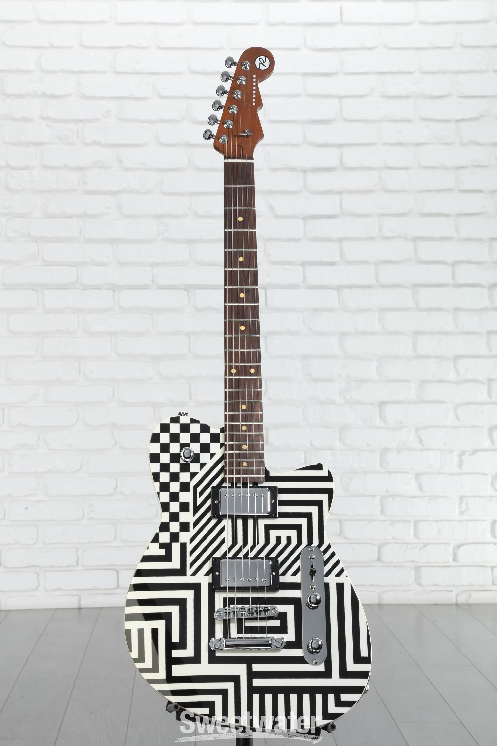 Reverend Jenn Wasner Signature Electric Guitar - Optic Interruption