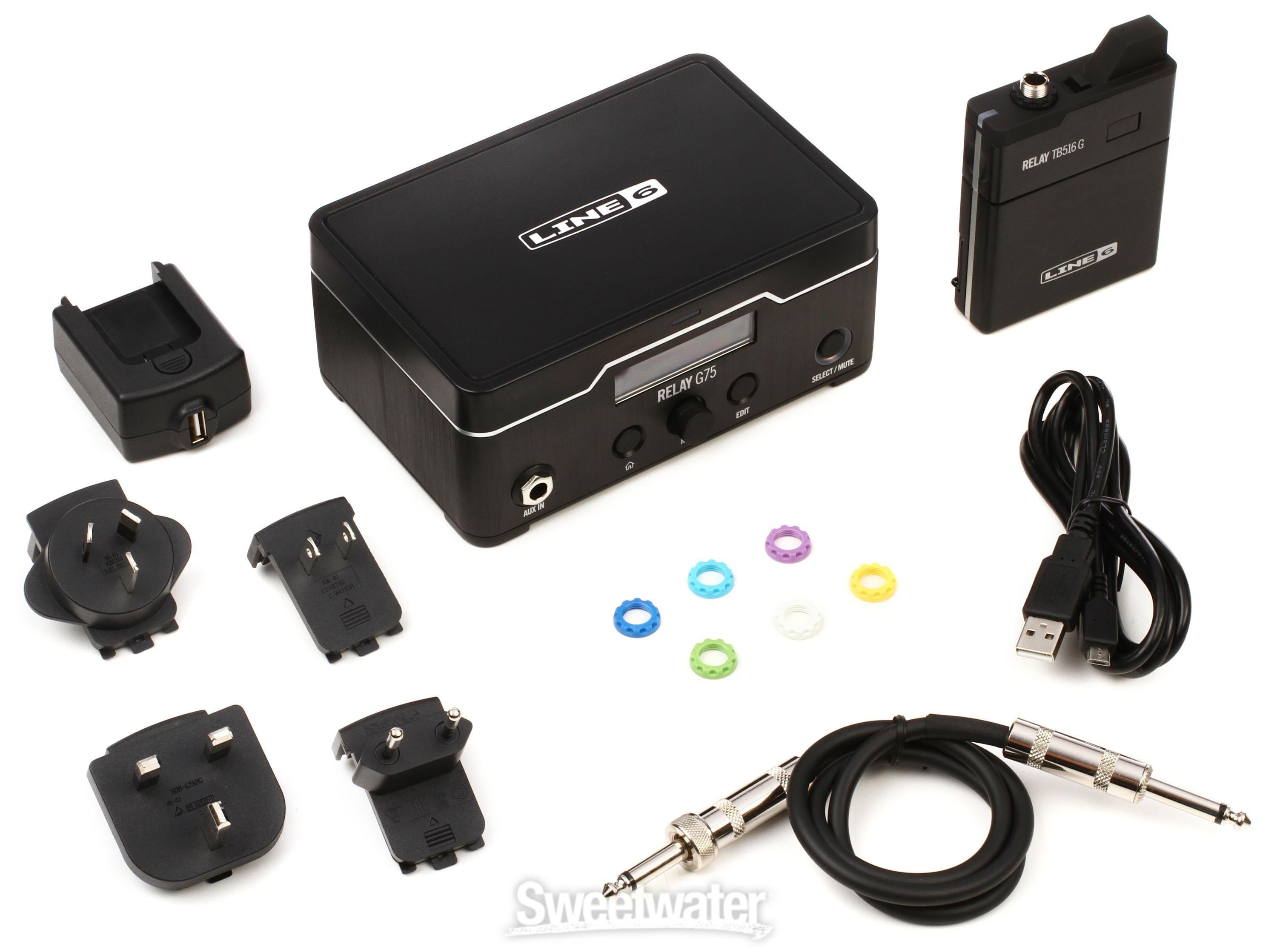 Line 6 relay g75 deals wireless guitar system