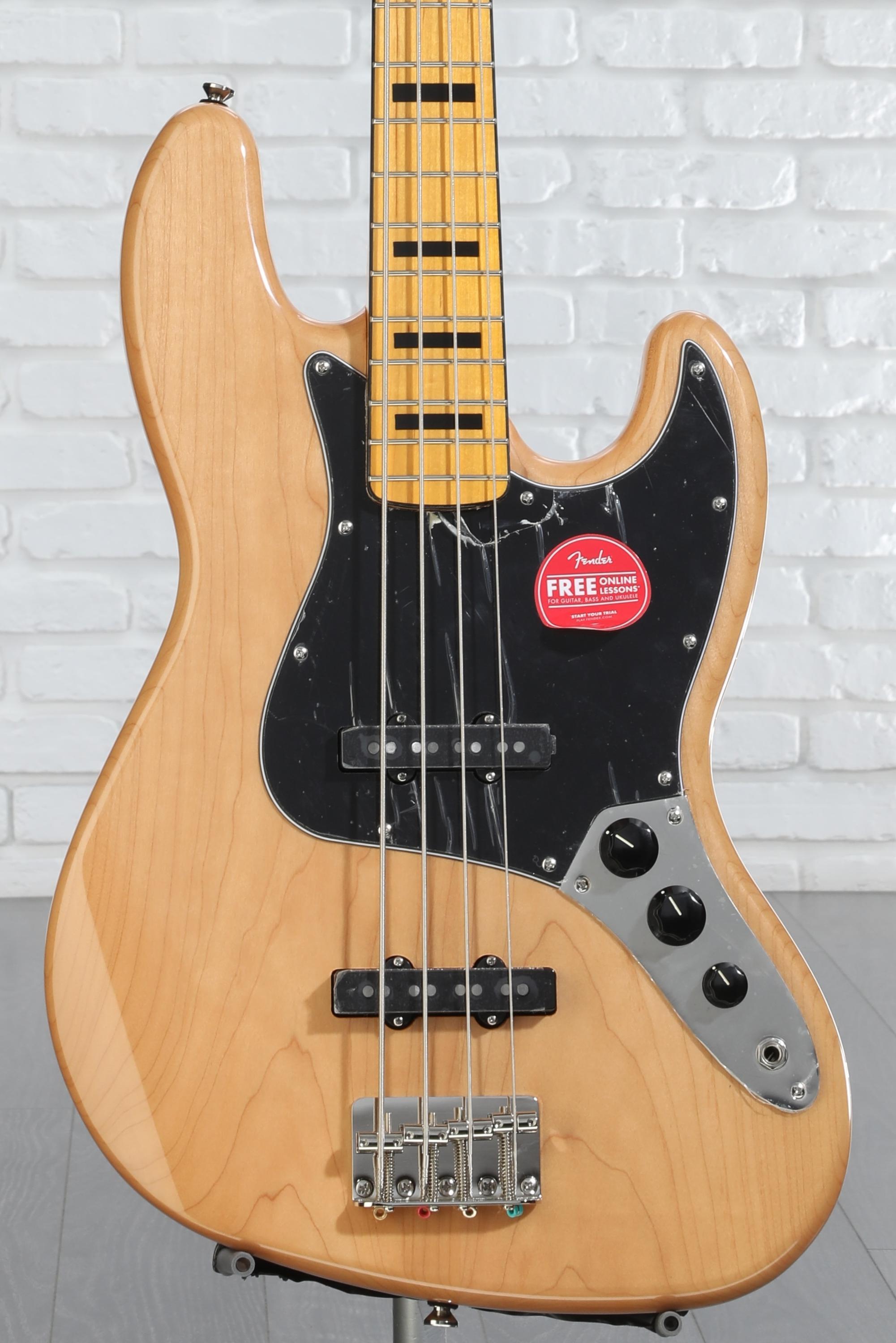 Amazon.com: Squier Classic Vibe 70s Jazz Bass, 3-Color