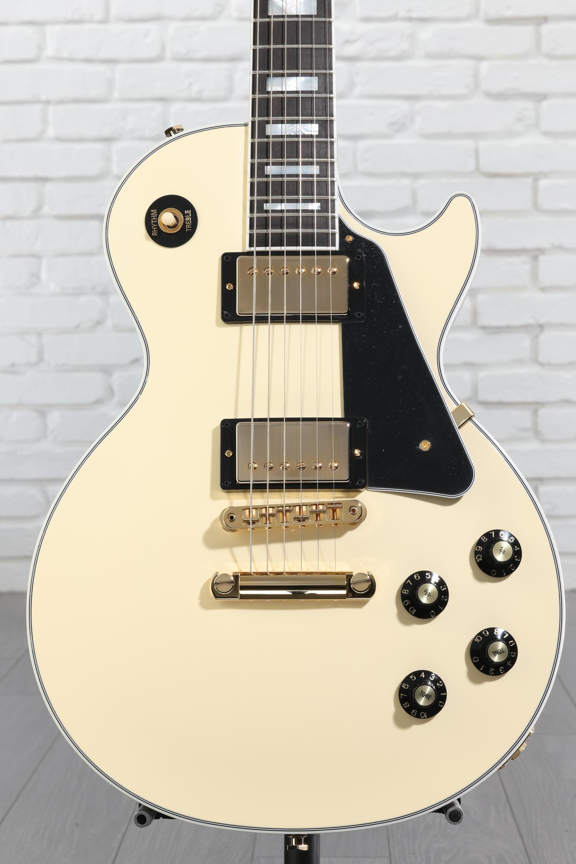 Gibson '70s Les Paul Custom Electric Guitar - Buttercream | Sweetwater