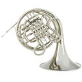 Photo of Hans Hoyer 6802 Heritage Double French Horn - Fixed Bell, Nickel Silver