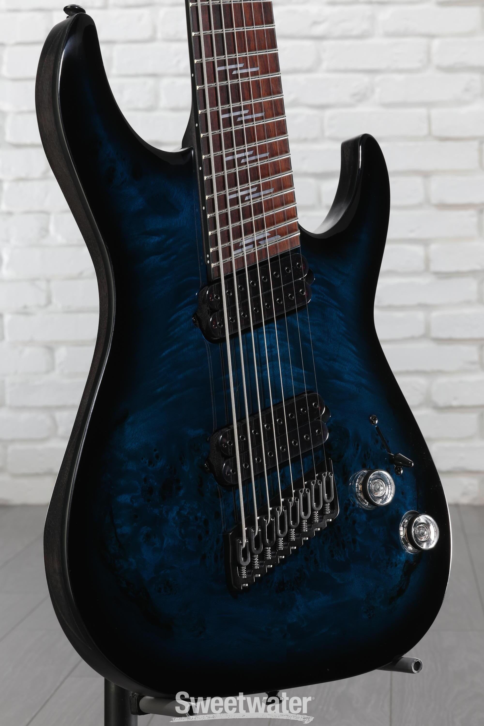 Schecter Omen Elite-8 Multiscale 8-string Electric Guitar - See
