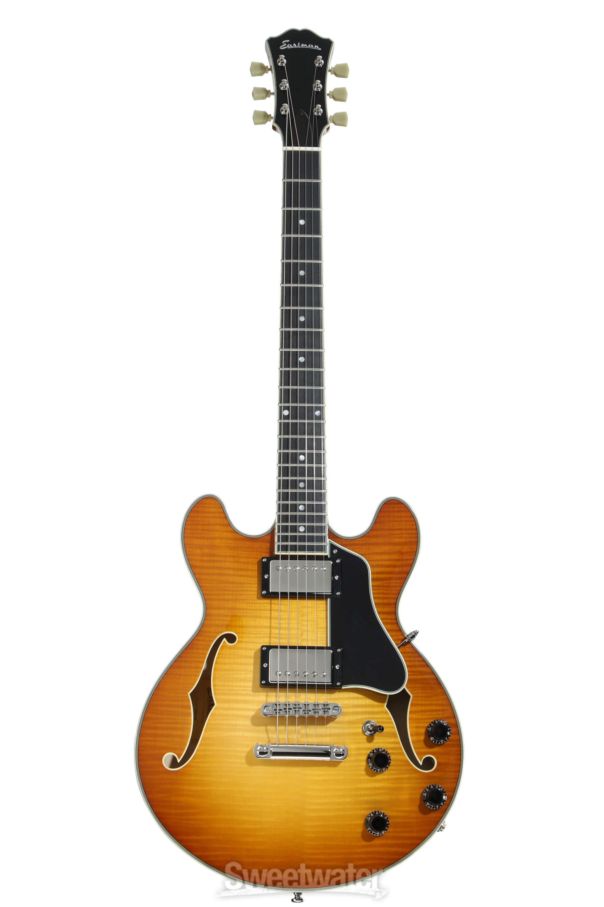 Eastman Guitars T484-GB Thinline Semi-hollowbody Electric Guitar