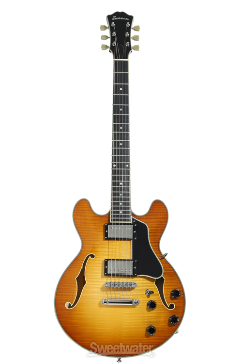 Eastman Guitars T484-GB Thinline Semi-hollowbody Electric Guitar