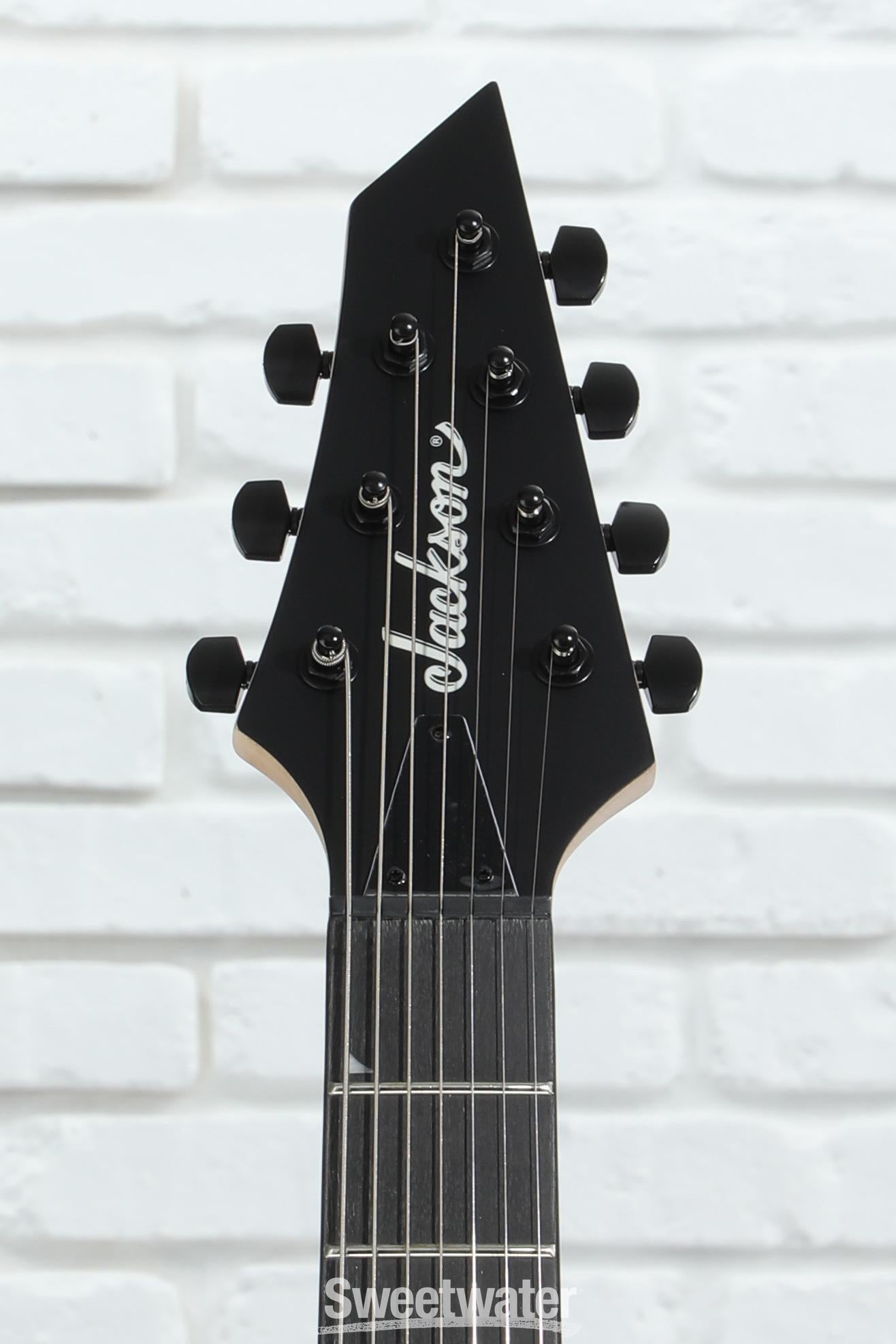 Jackson King V JS22 HT 7-string Electric Guitar - Satin Black