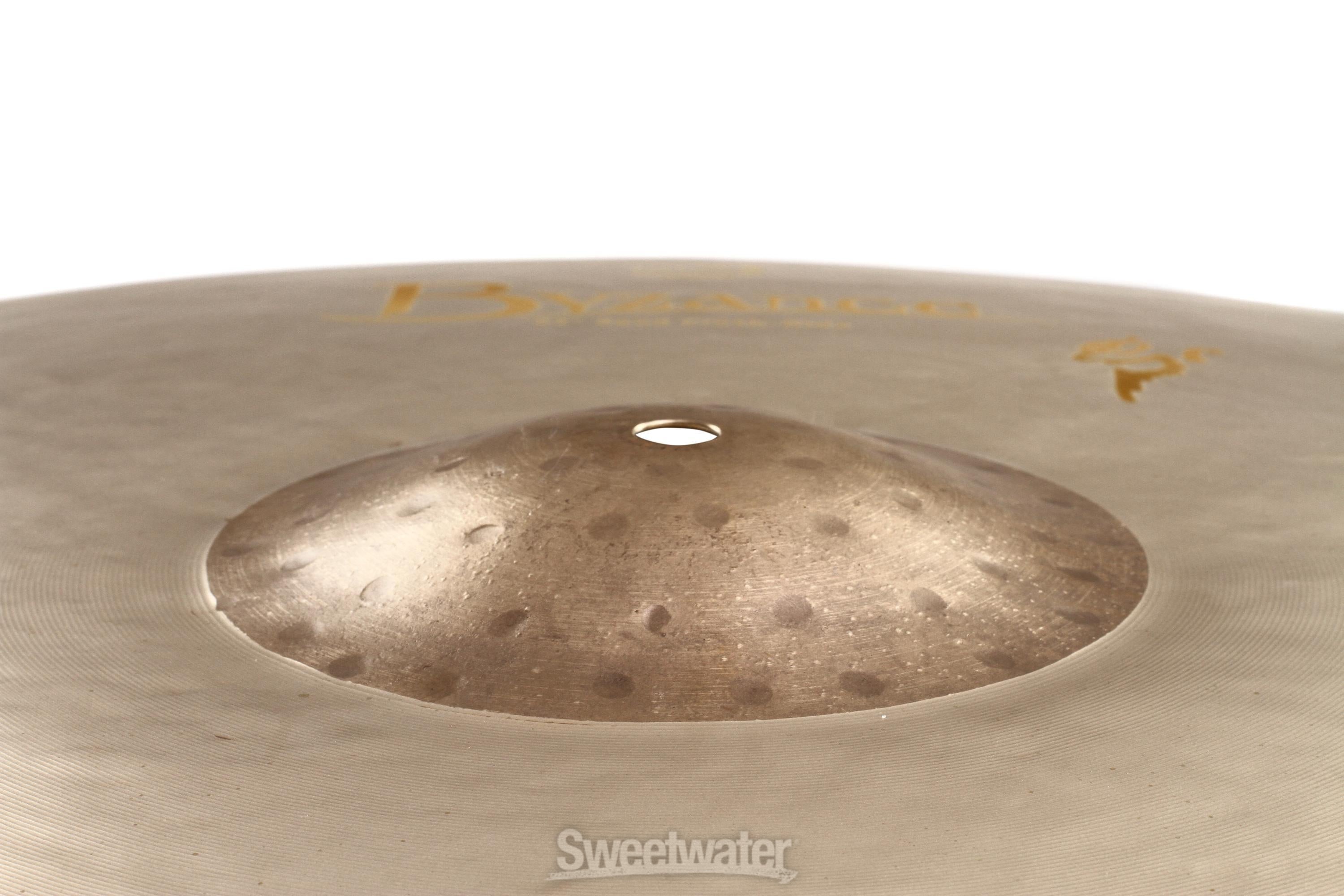 22 inch Byzance Vintage Sand Crash-Ride Cymbal - Sweetwater