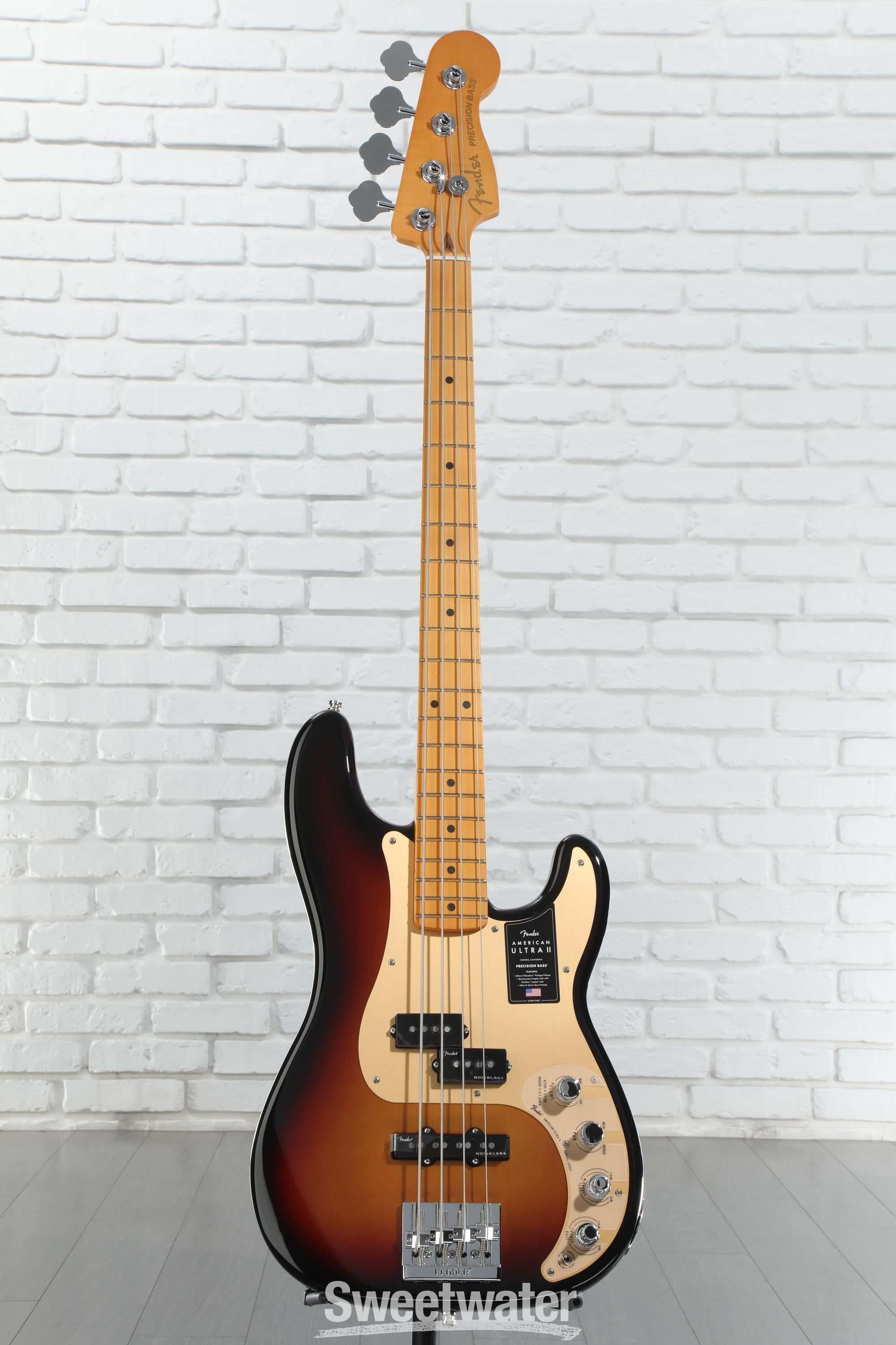 輝く高品質な Precision II Ultra American Fender Bass Ultraburst - ベース