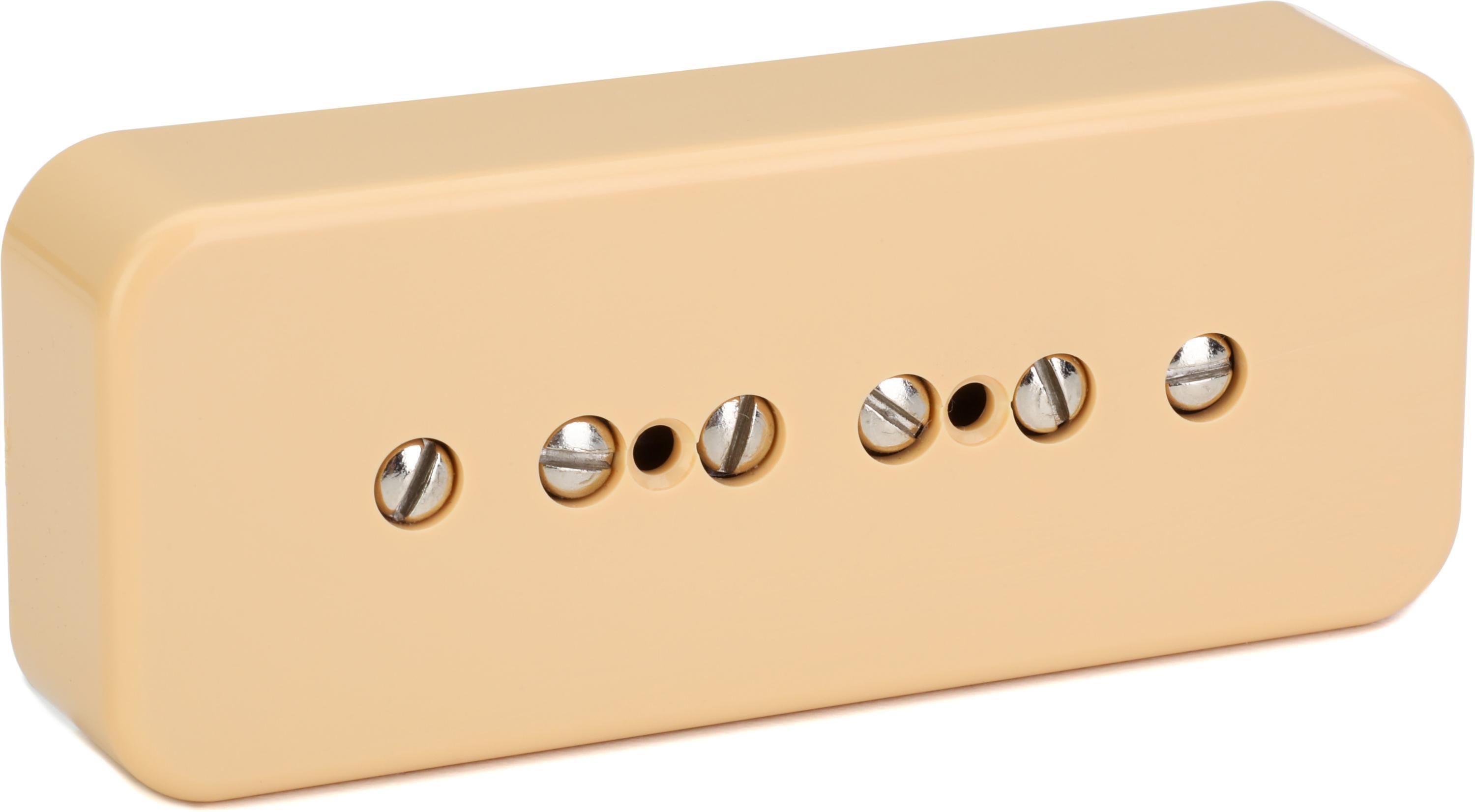 Photo of Gibson Accessories P-90DC Soapbar Hum-canceling Single-coil Pickup - Cream