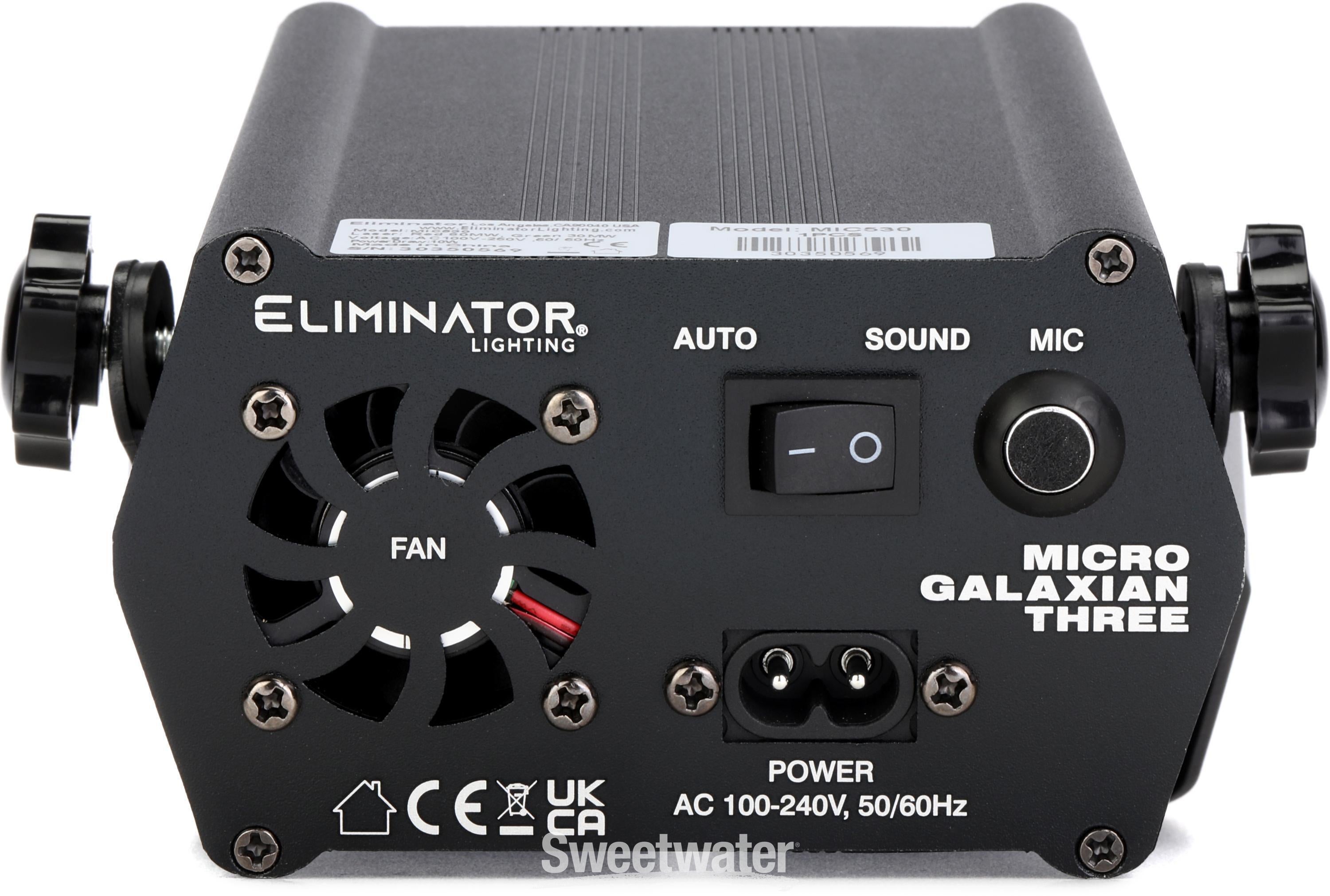 Eliminator Micro Galaxian Three Red/Green Laser | Sweetwater