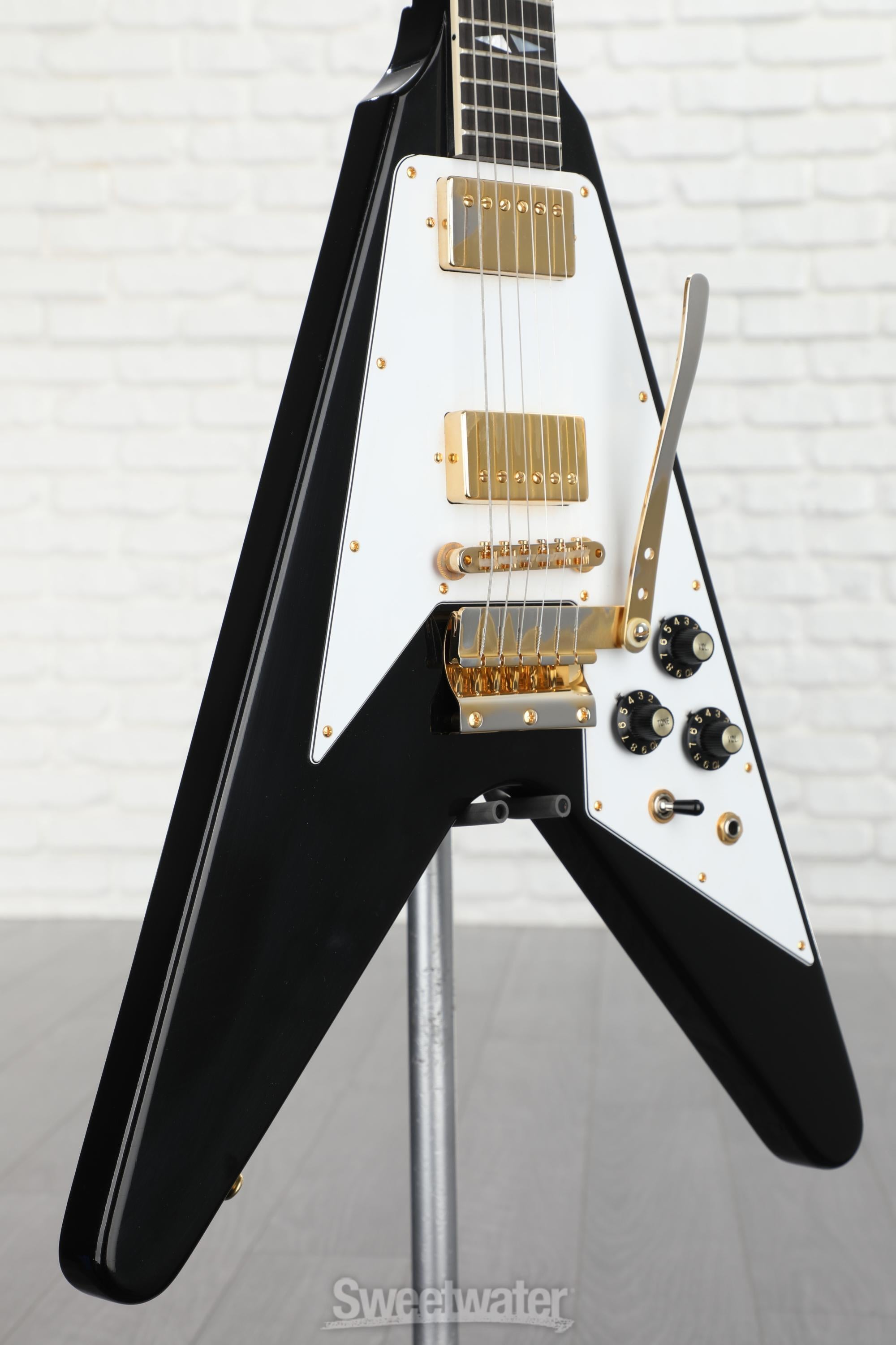 ジミヘン　フライングV Epiphone Inspired By Gibson Customよりジミ・ヘンドリックスの