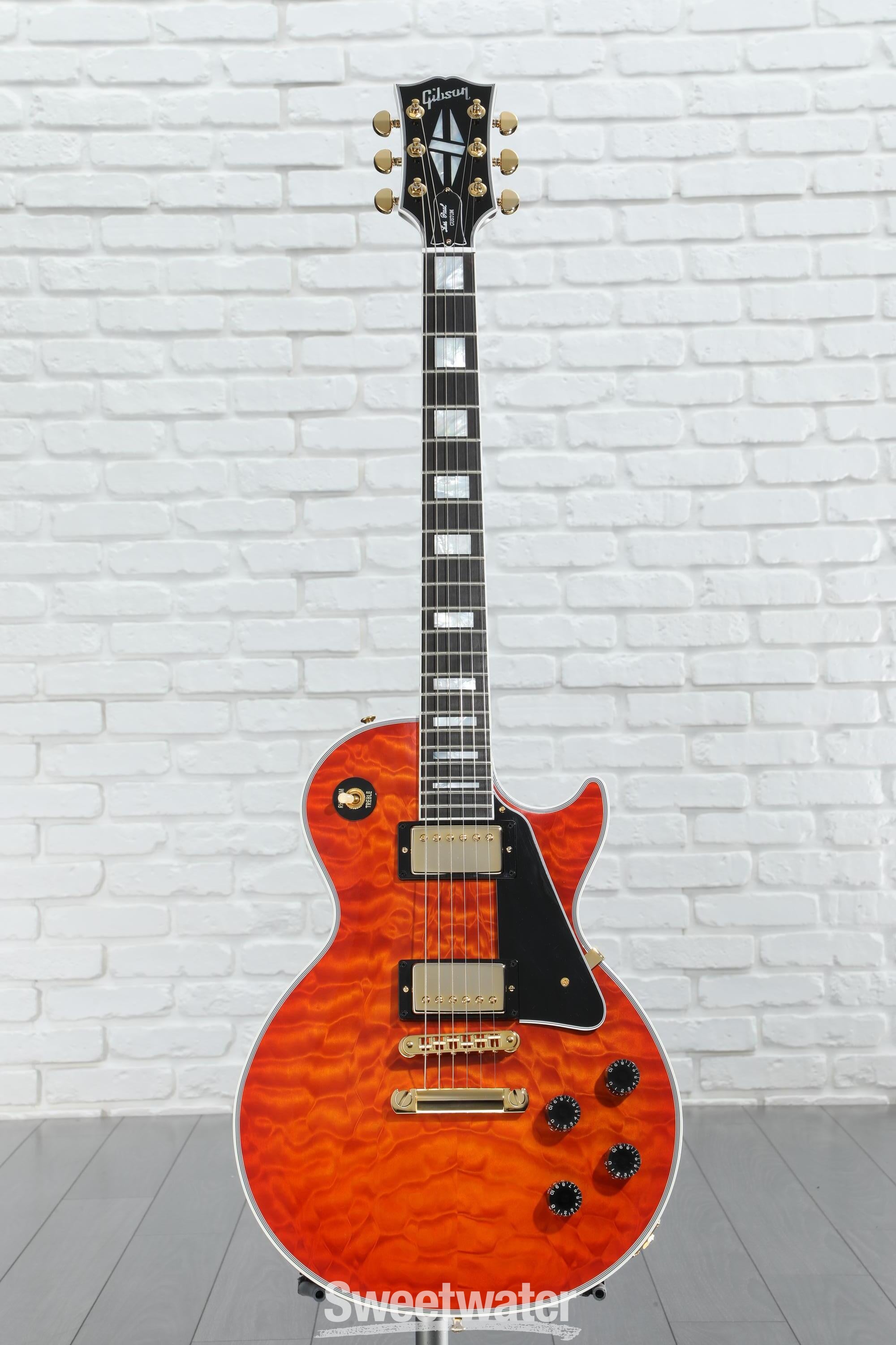 Gibson Custom Dealer Select Les Paul Custom 7A Quilt Top Electric