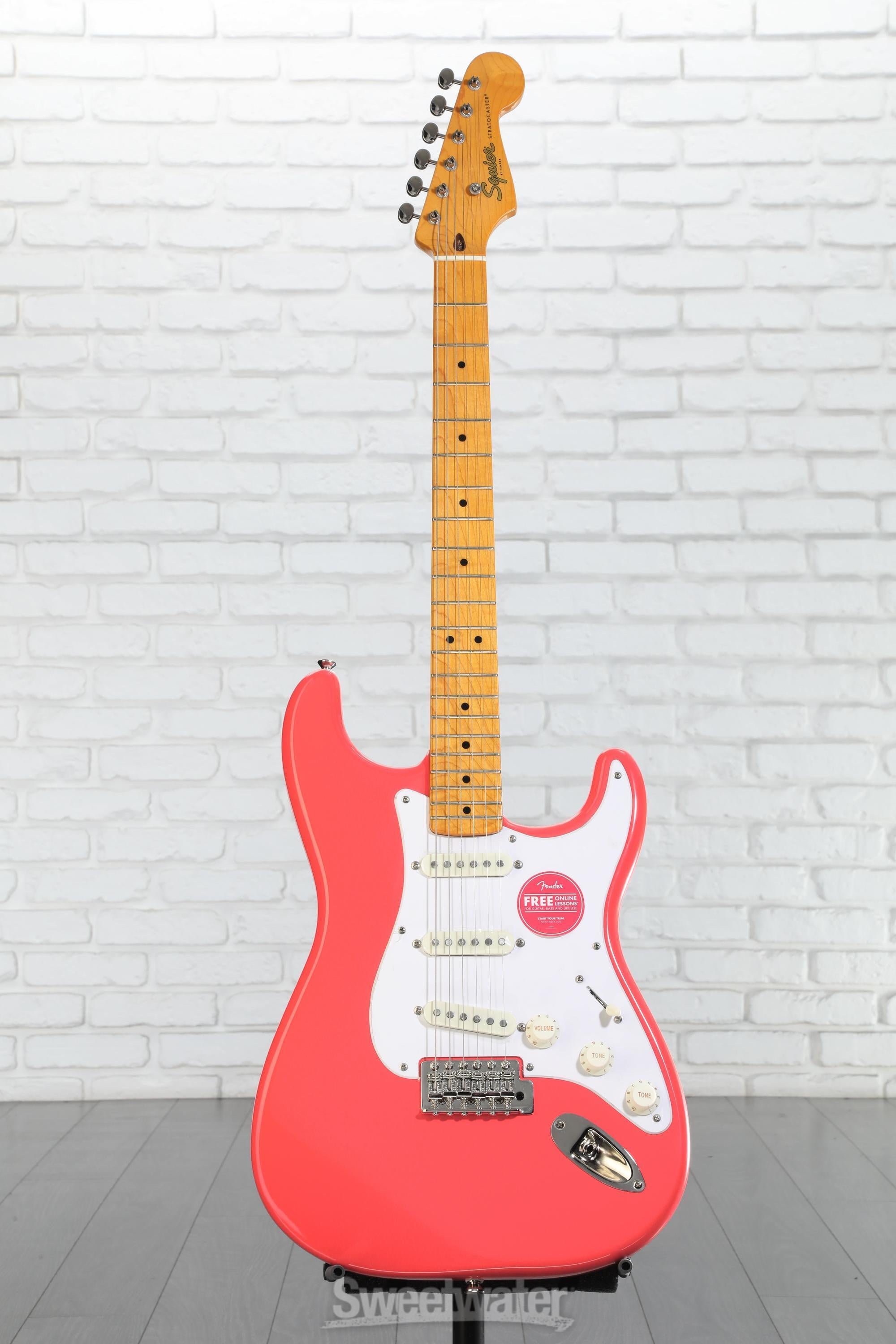 Squier Classic Vibe '50s Stratocaster - Fiesta Red | Sweetwater