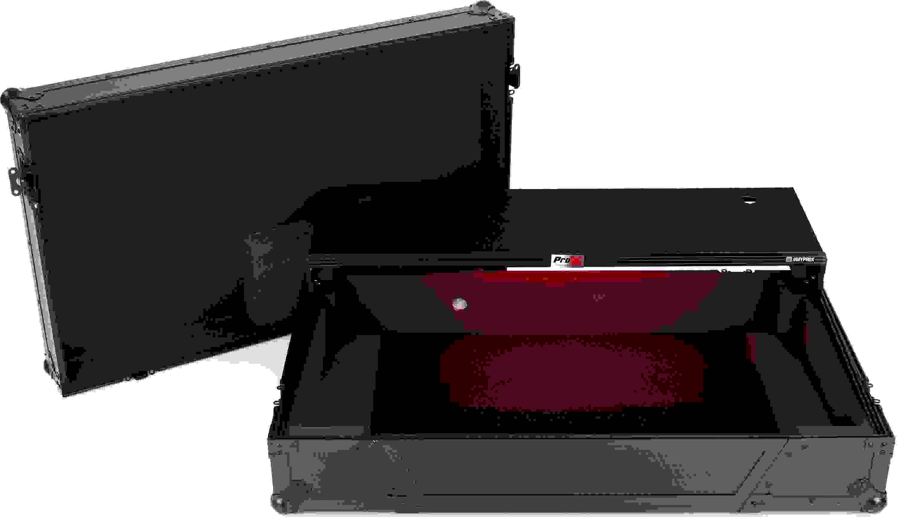 ProX Flight Case for AlphaTheta XDJ-AZ DJ System - Black with LEDs