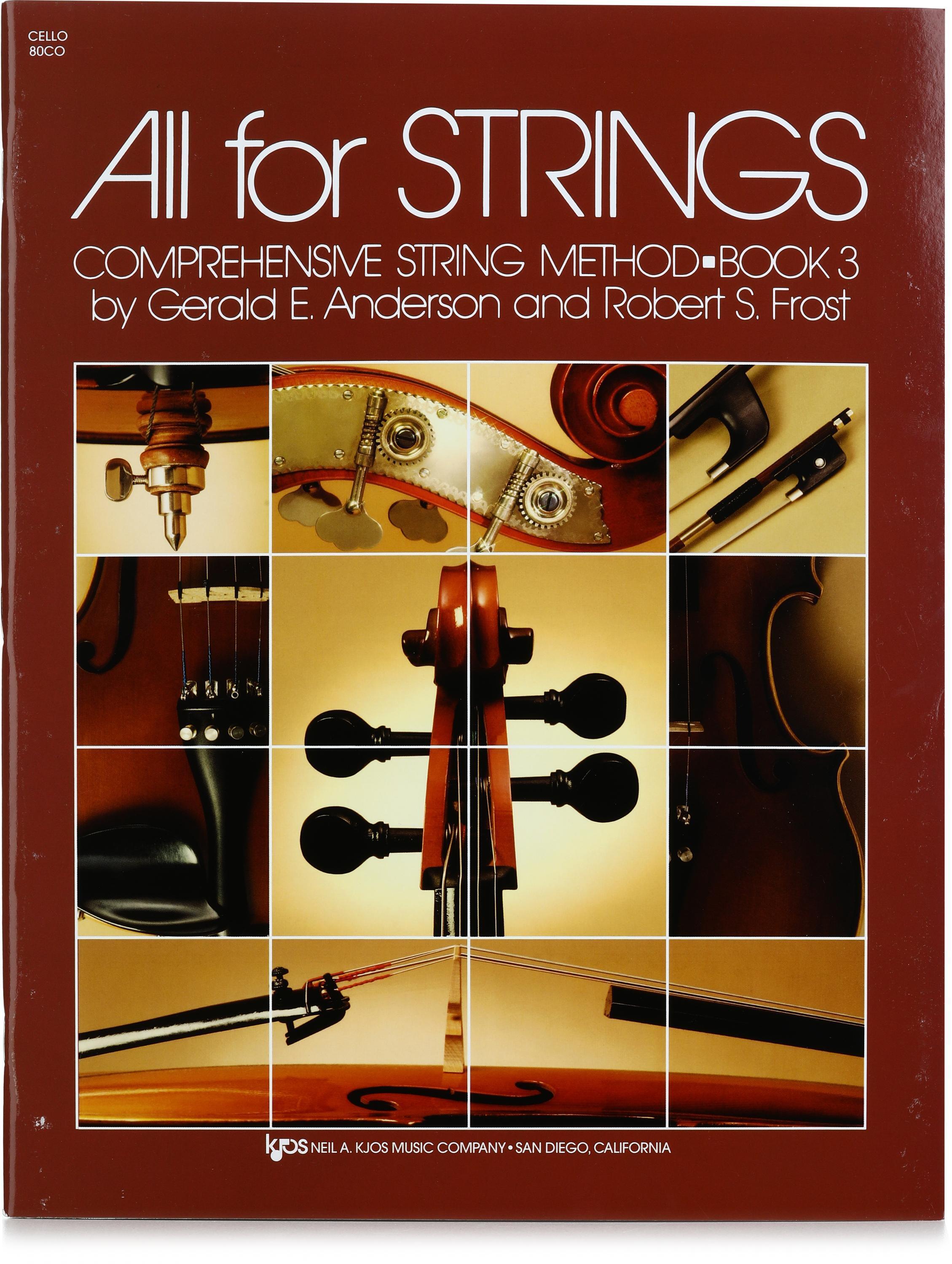 Kjos All for Strings Book 3 Cello Sweetwater