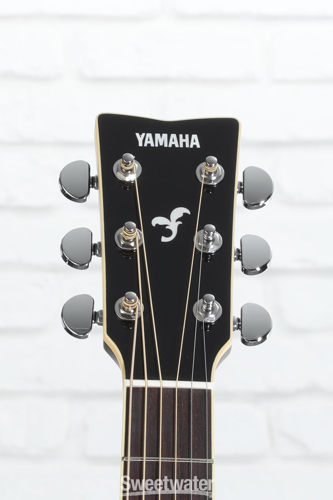 Yamaha FGX830C Dreadnought Cutaway Acoustic-electric Guitar - Black