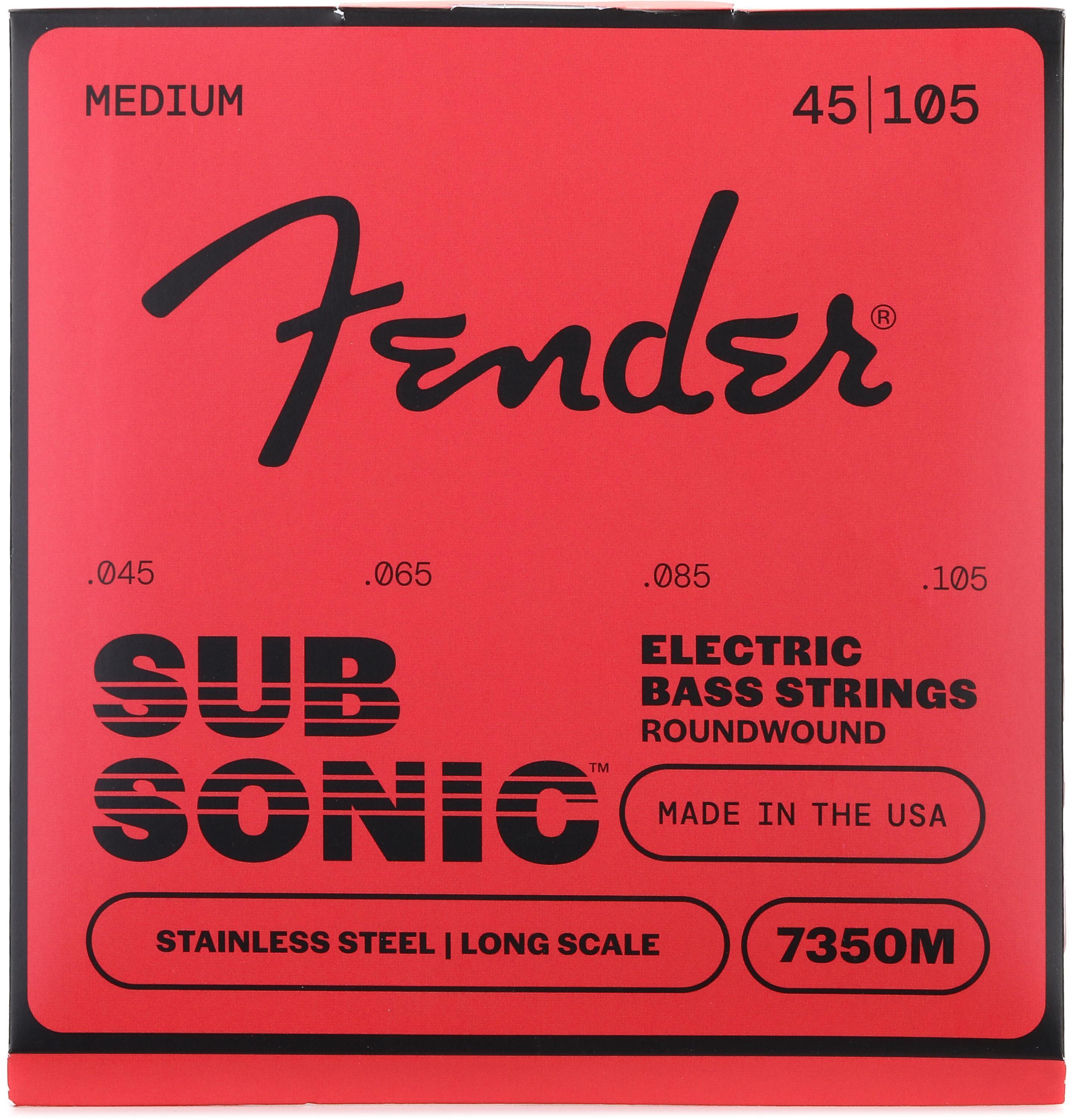 Photo of Fender SubSonic 7350 Bass Strings - .045-.105 Medium