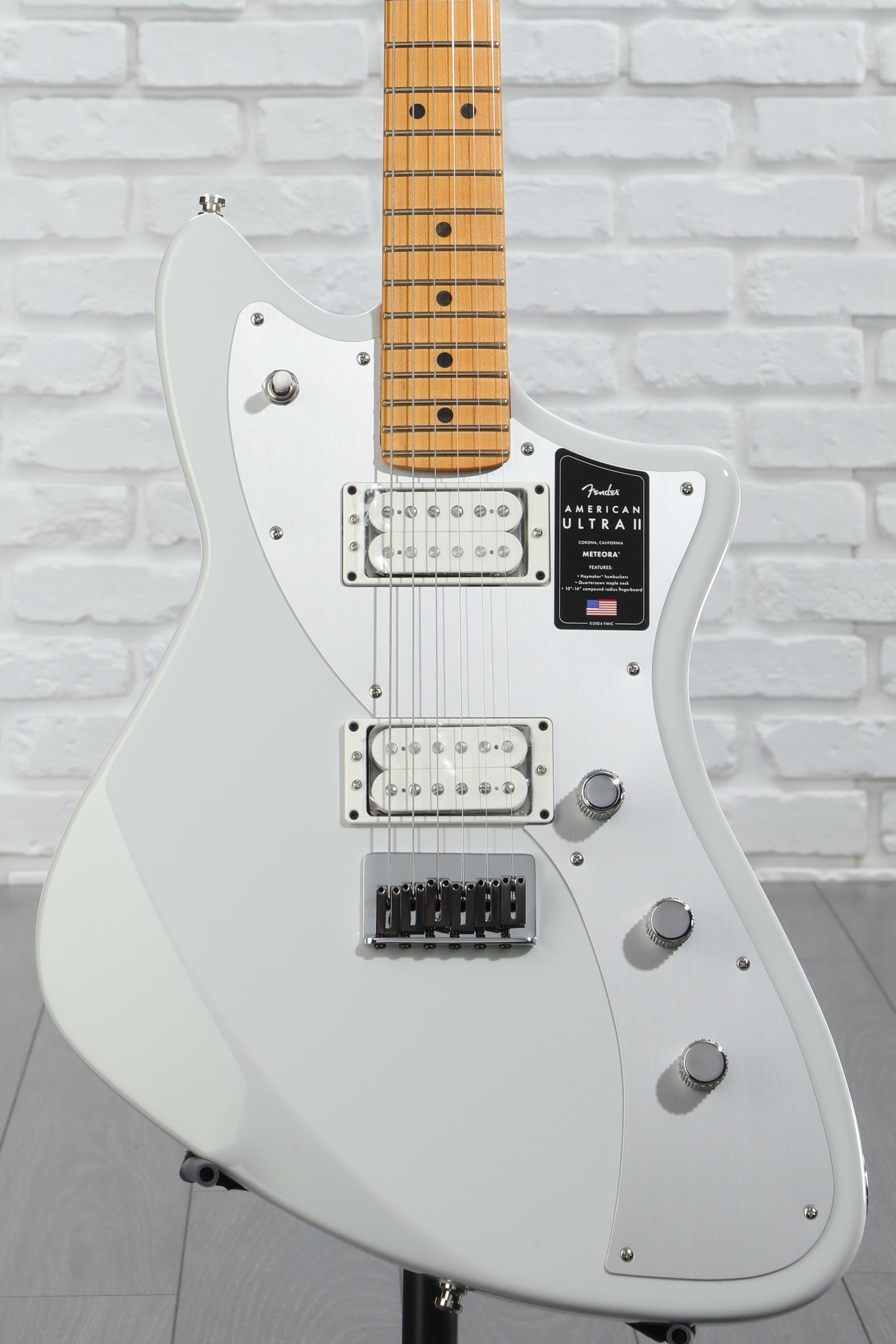 Fender American Ultra II Meteora Electric Guitar - Avalanche
