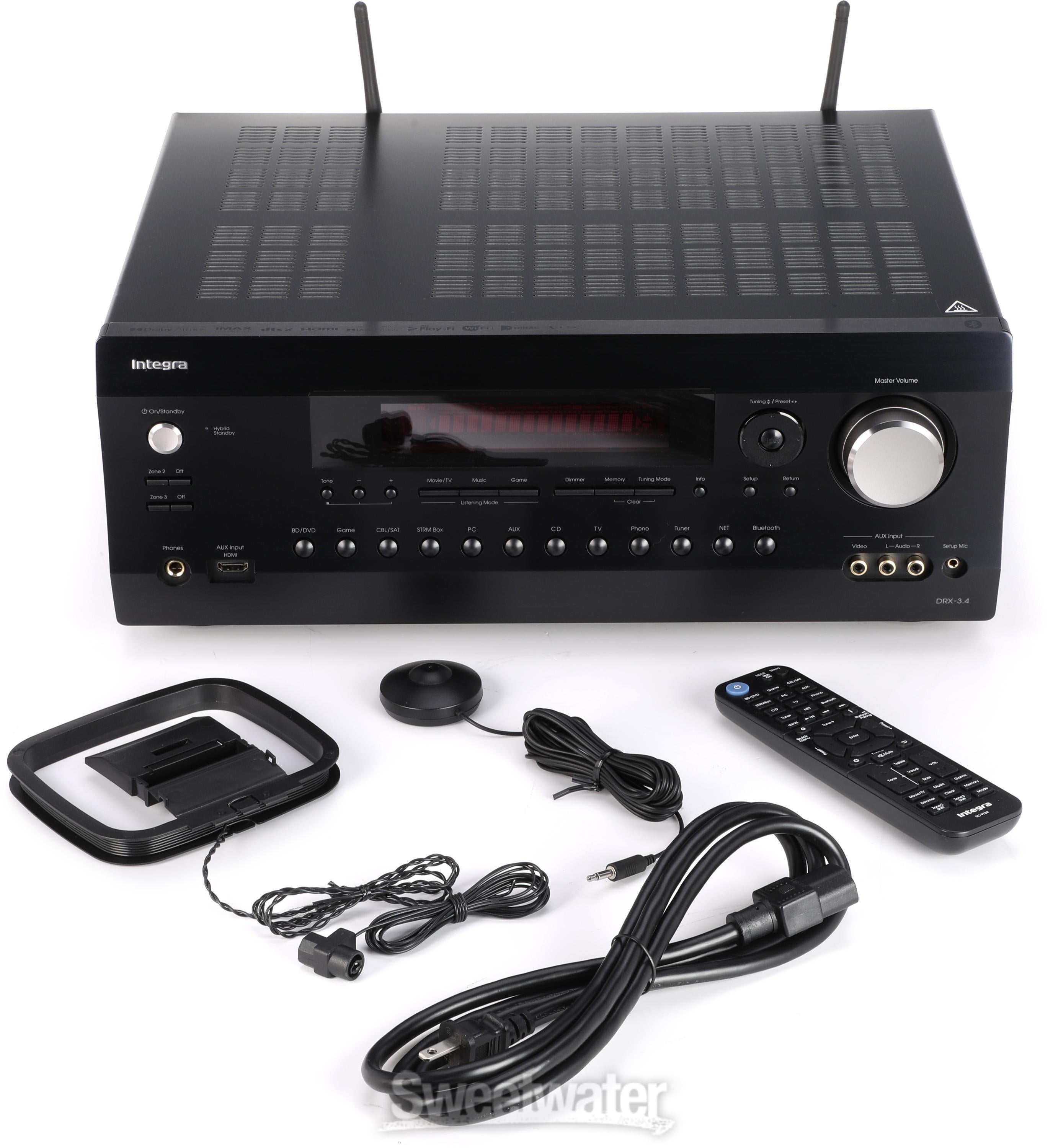 Integra DRX 3.4 9.2-channel Network AV Receiver