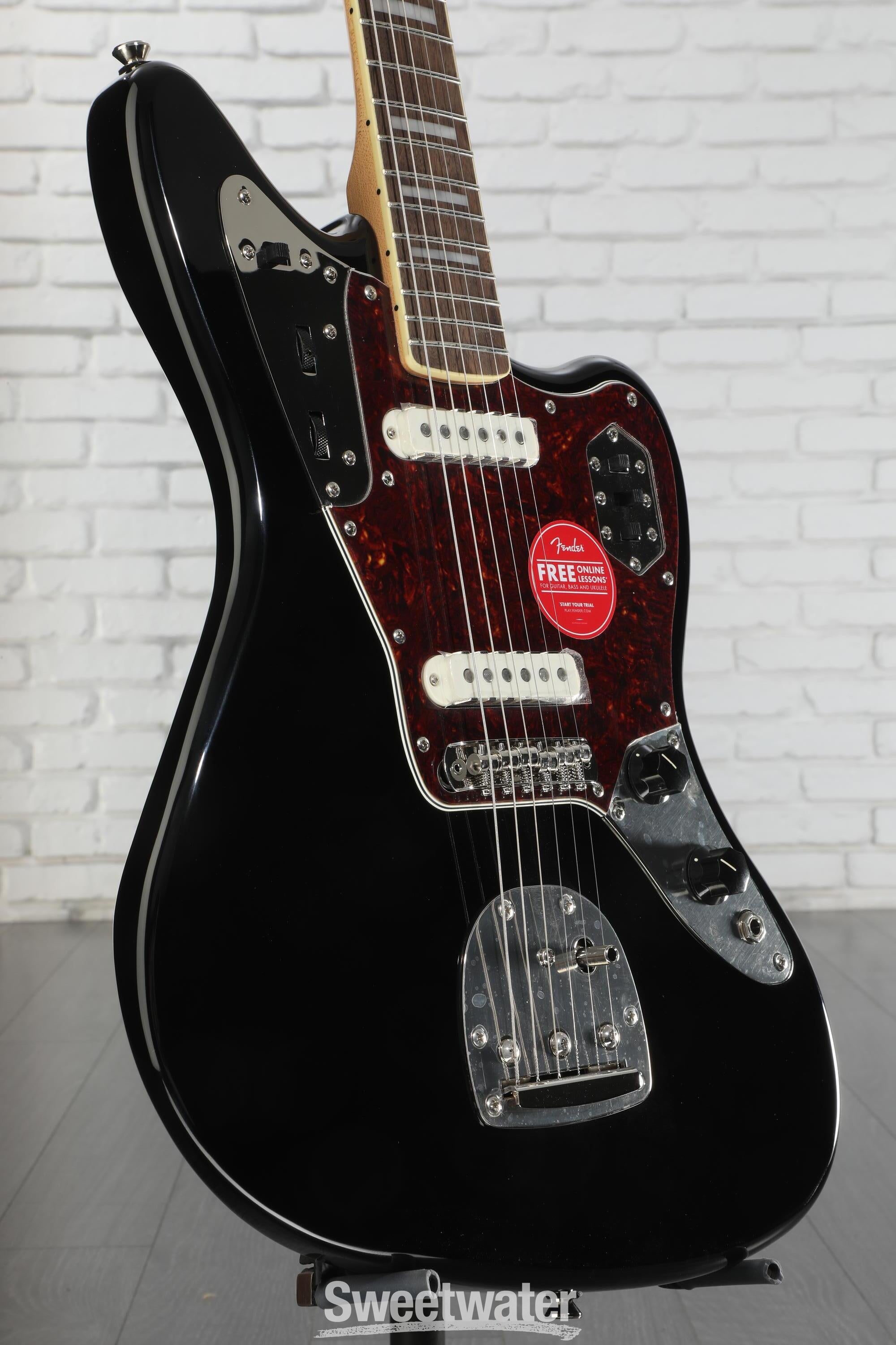 Squier Classic Vibe '70s Jaguar - Black Reviews | Sweetwater