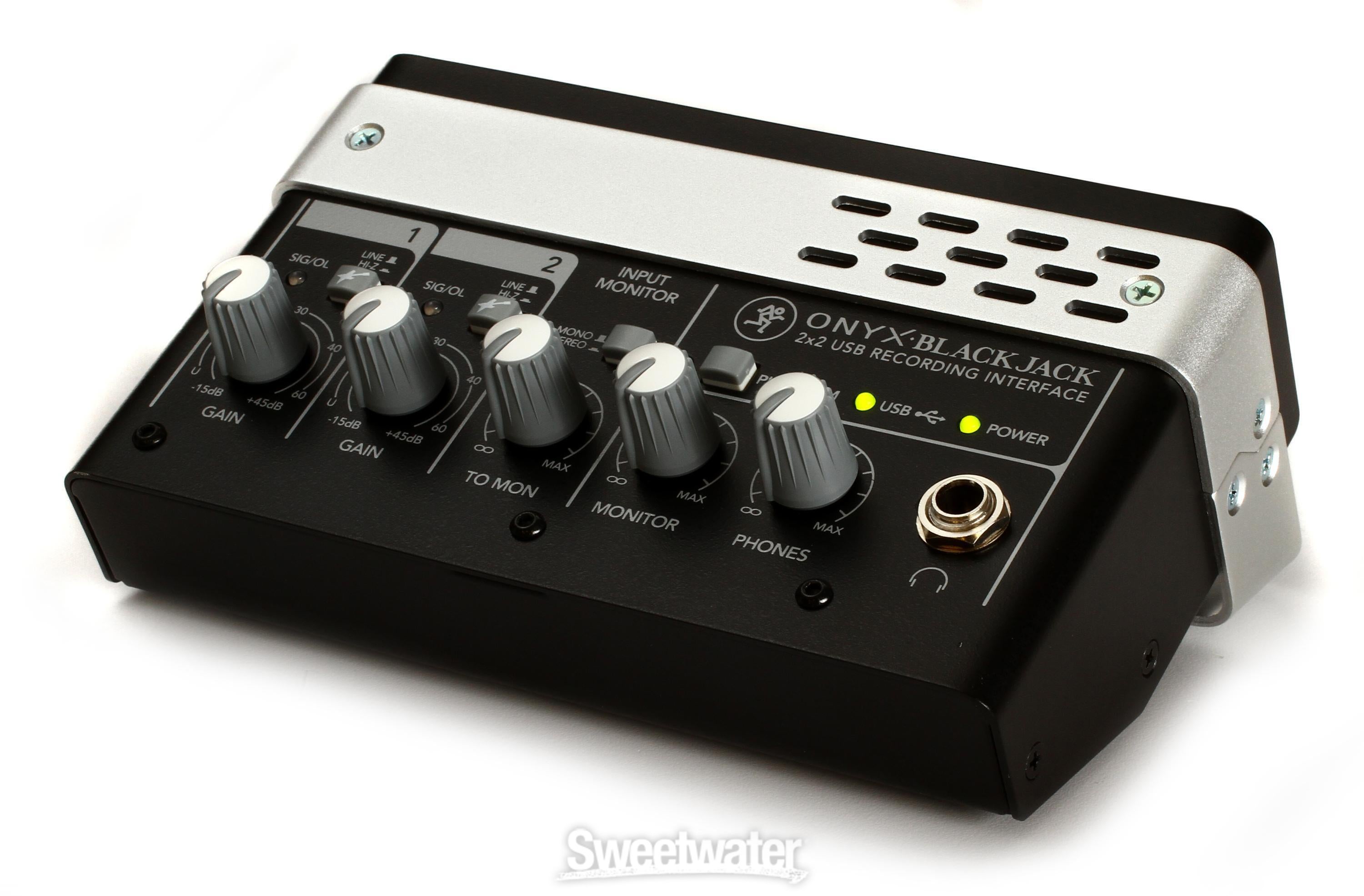 Onyx Blackjack｜Onyx Premium Recording Interfaces｜Digital