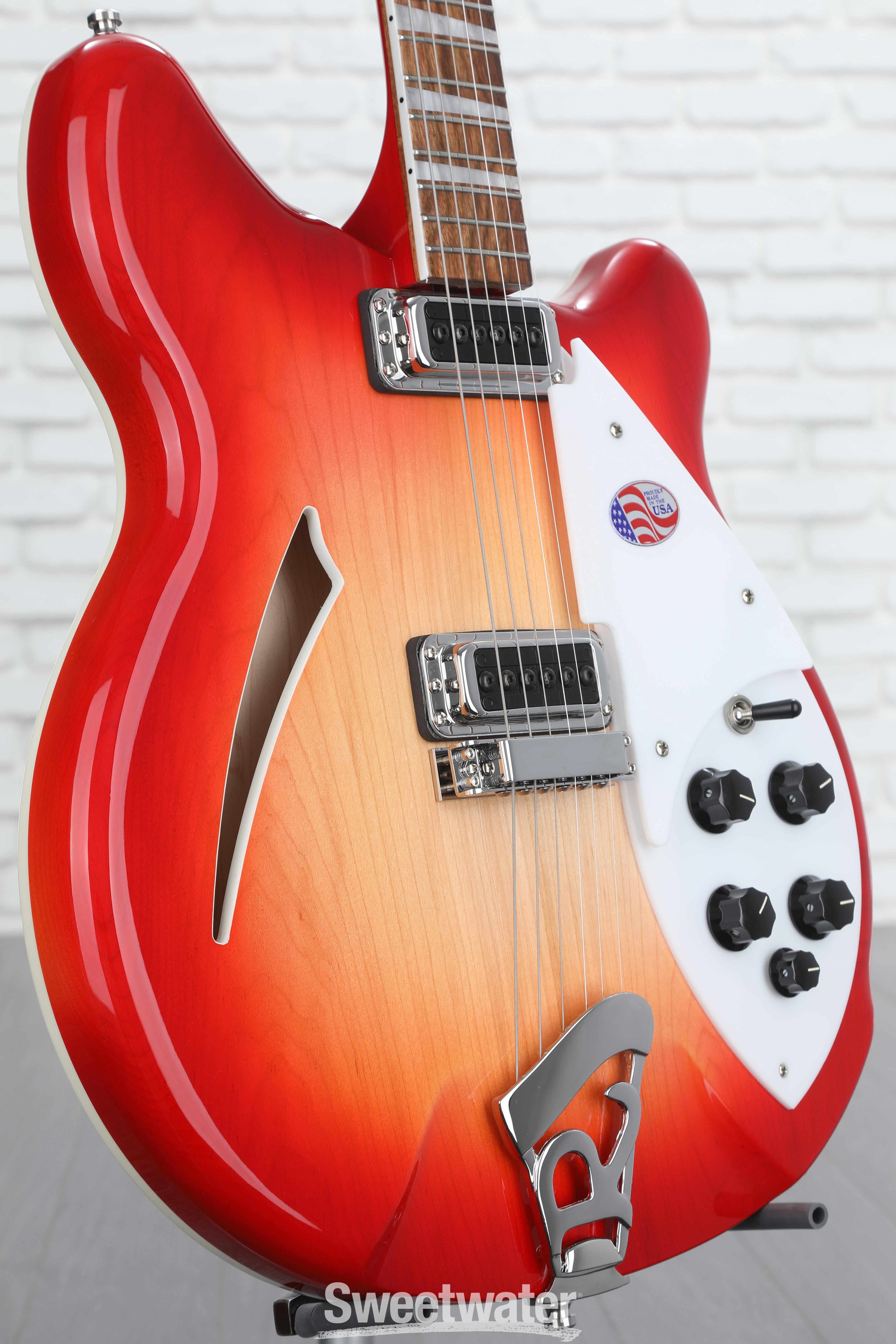 Rickenbacker 360 Thinline Electric Guitar - Fireglo | Sweetwater