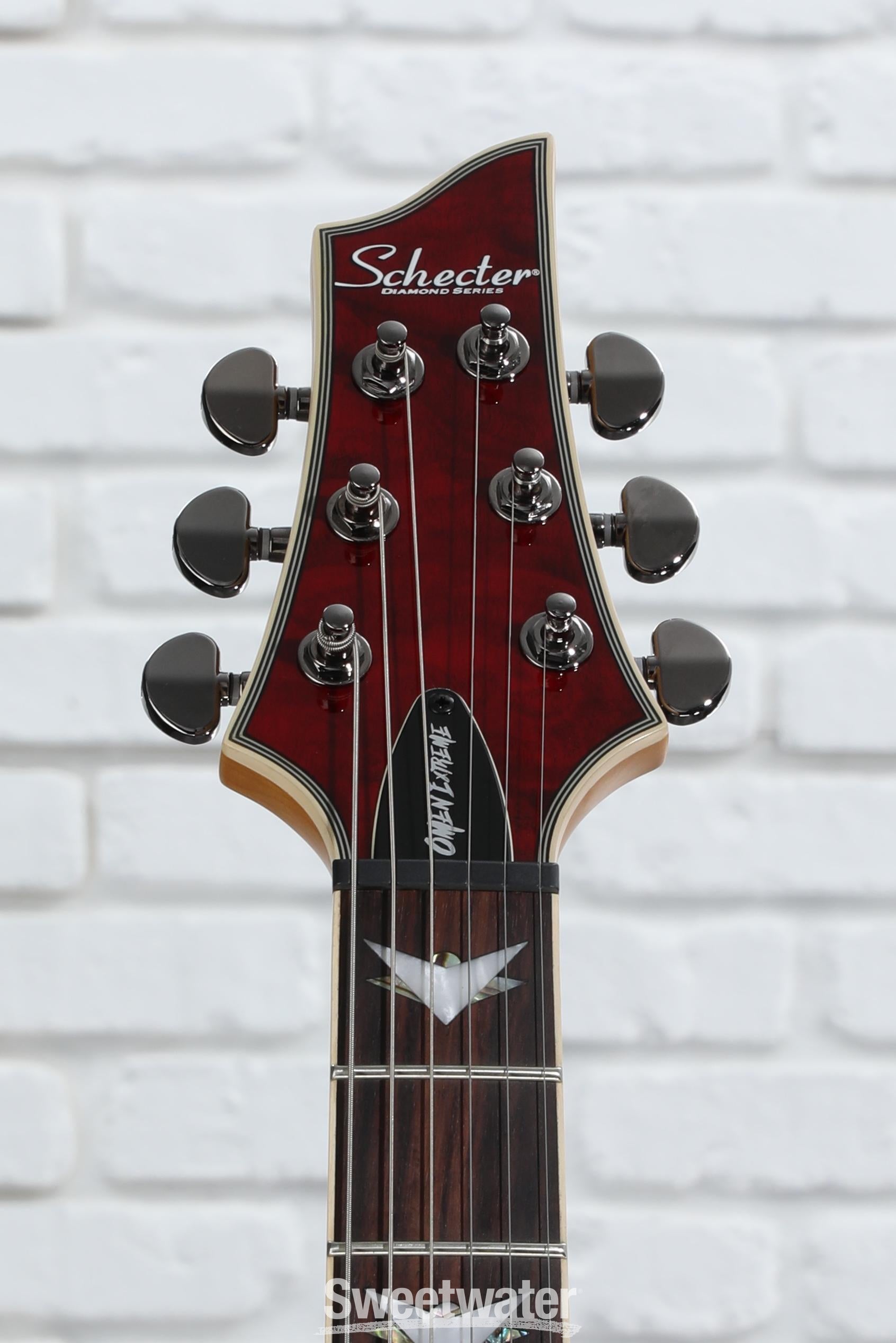 Schecter Omen Extreme-6 Electric Guitar - Black Cherry
