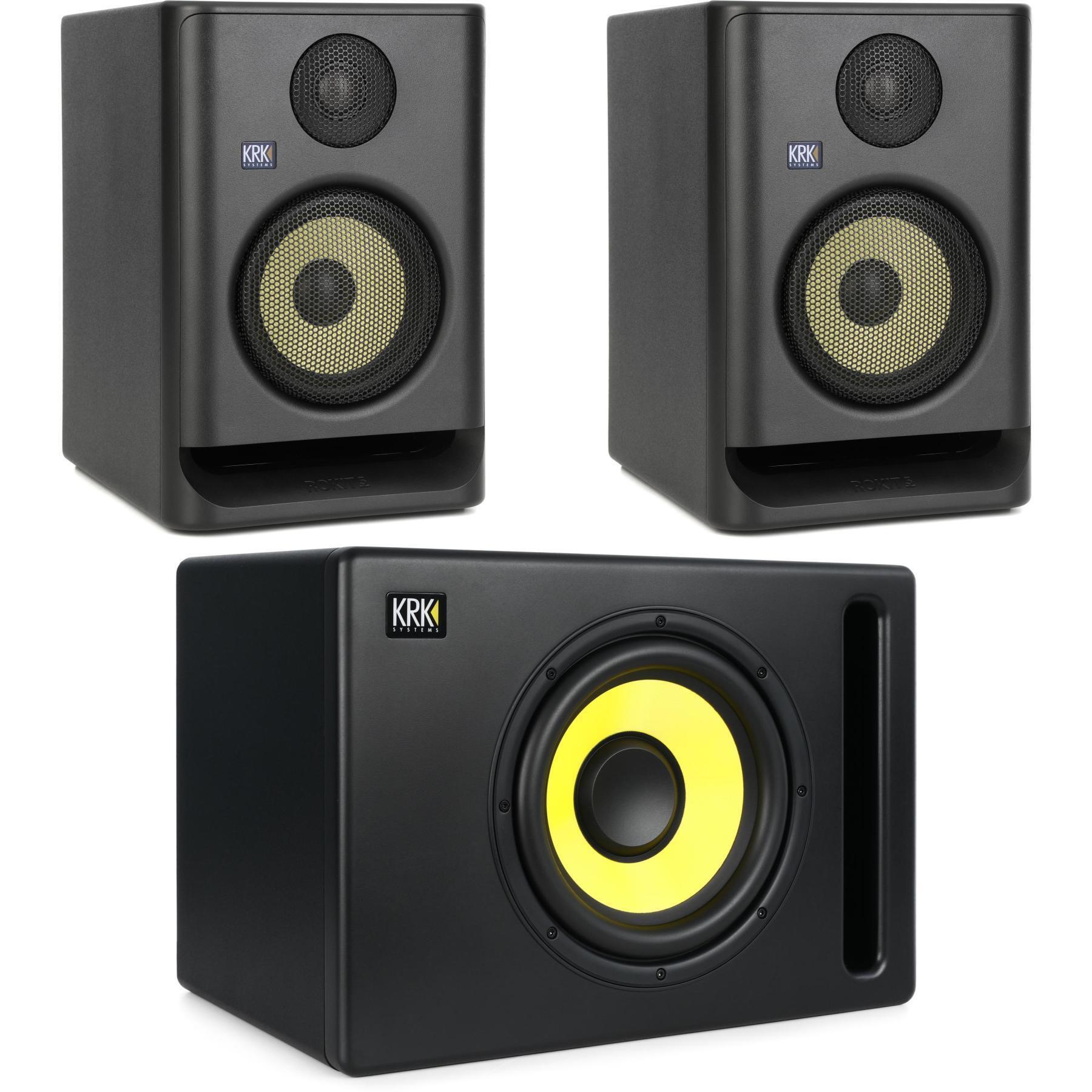 KRK ROKIT 5 G5 5-inch Powered Studio Monitors with S10.4 10