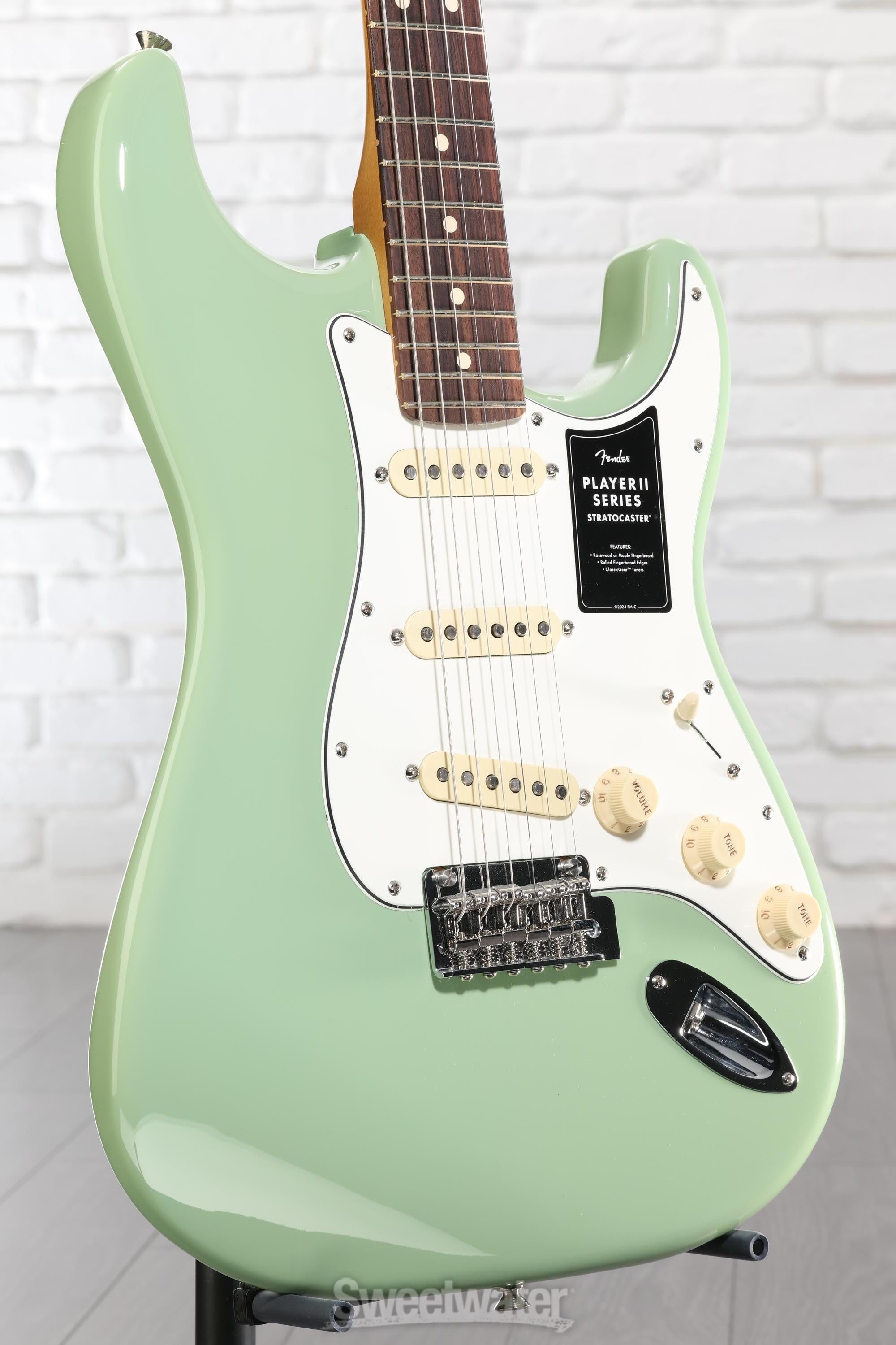 Fender Player II Stratocaster Electric Guitar - Birch Green with Rosewood Fingerboard