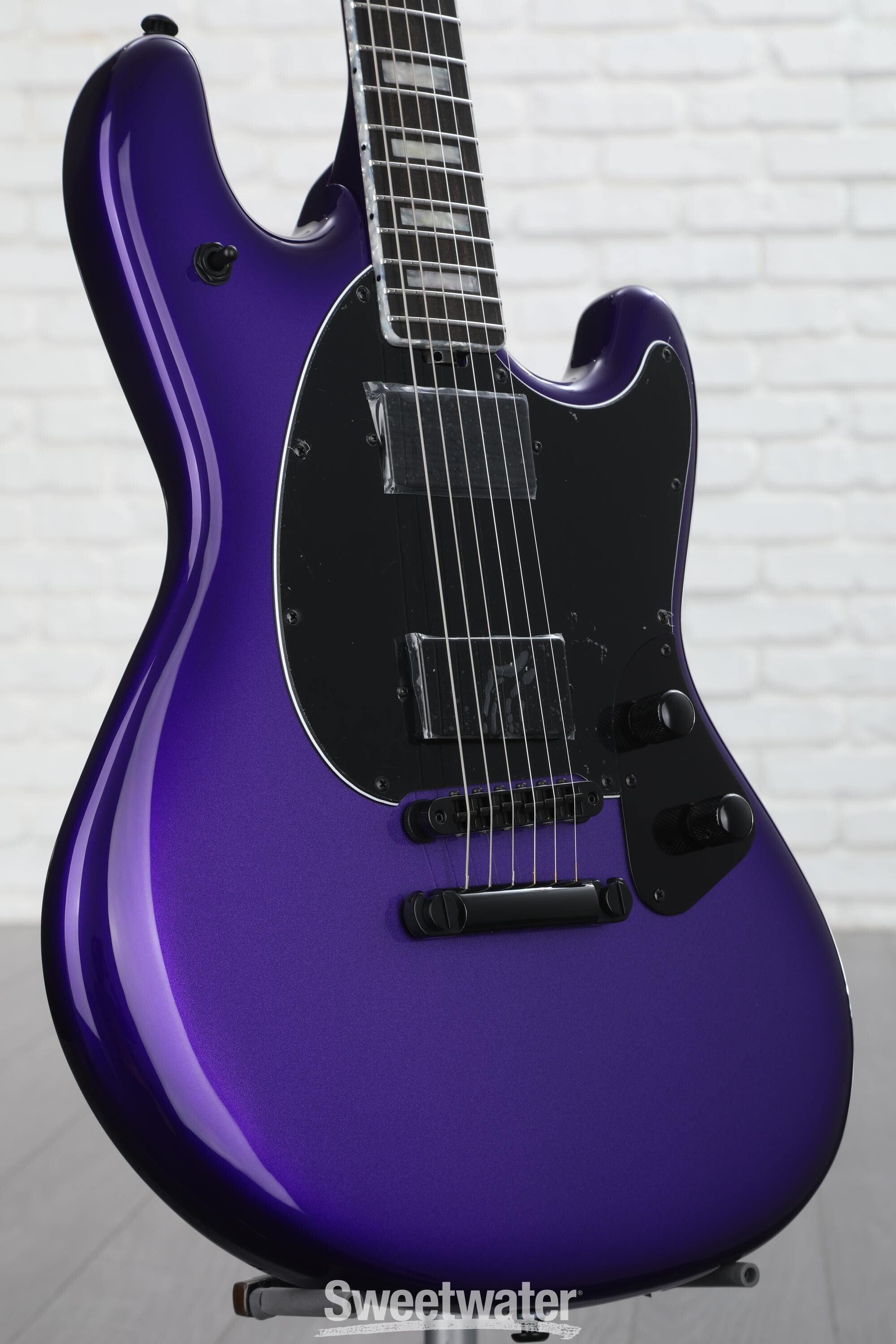 Ball Family Reserve StingRay HT Guitar - Plum Crazy - Sweetwater