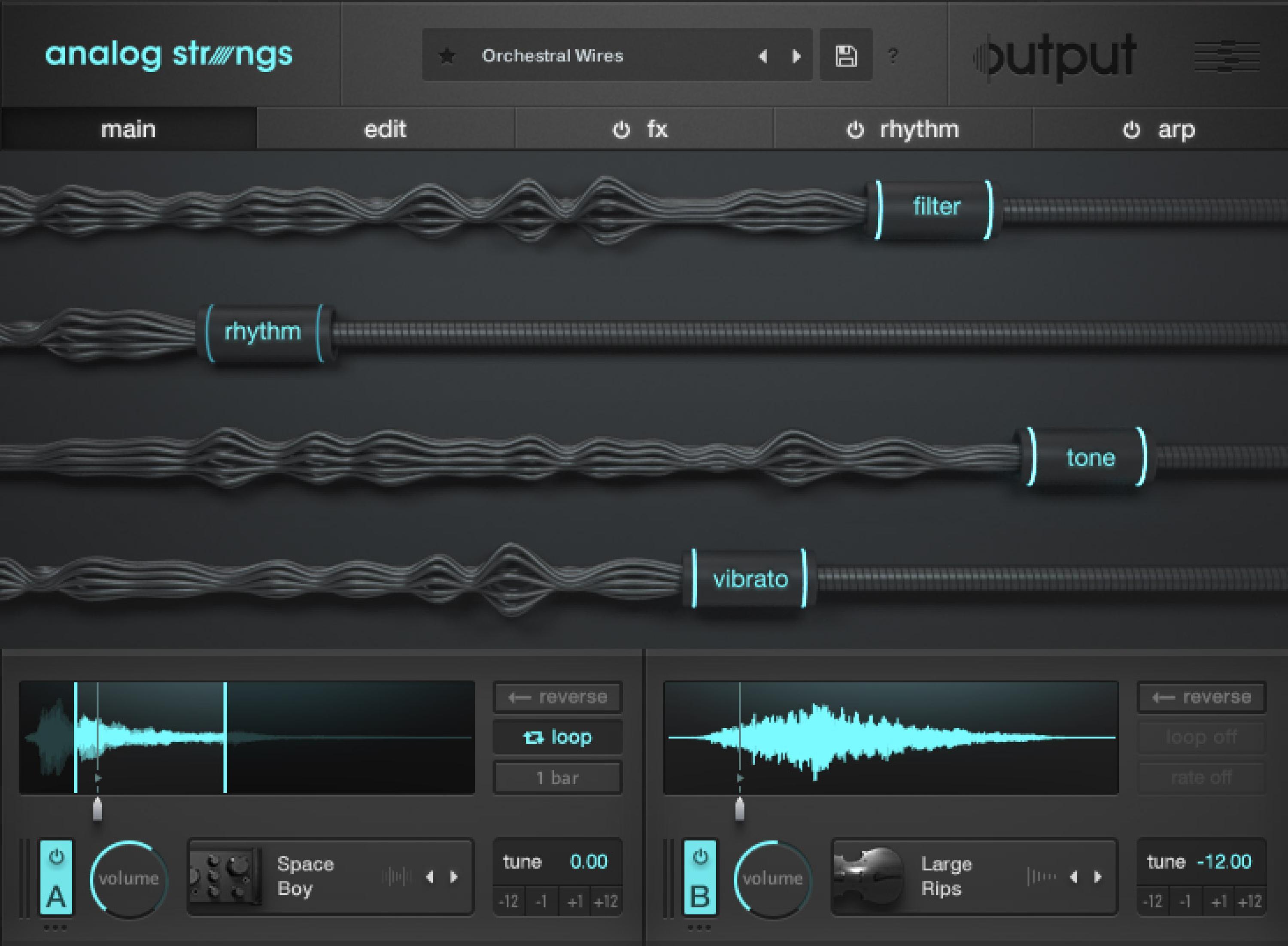 Output Analog Strings Plug-in | Sweetwater
