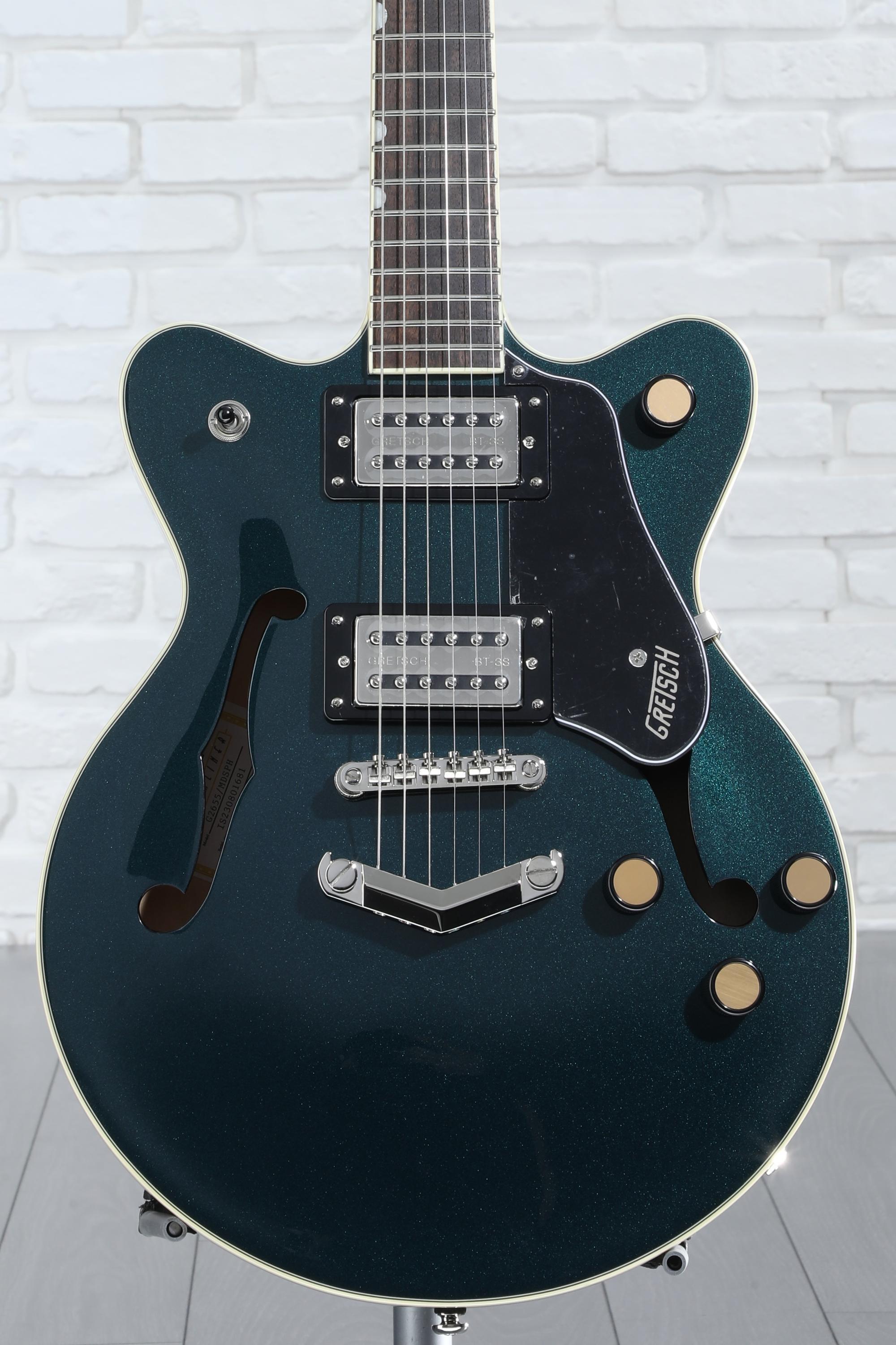 Gretsch G2655 Streamliner Center Block Jr. Doublecut Semi-hollowbody Guitar  - Midnight Sapphire