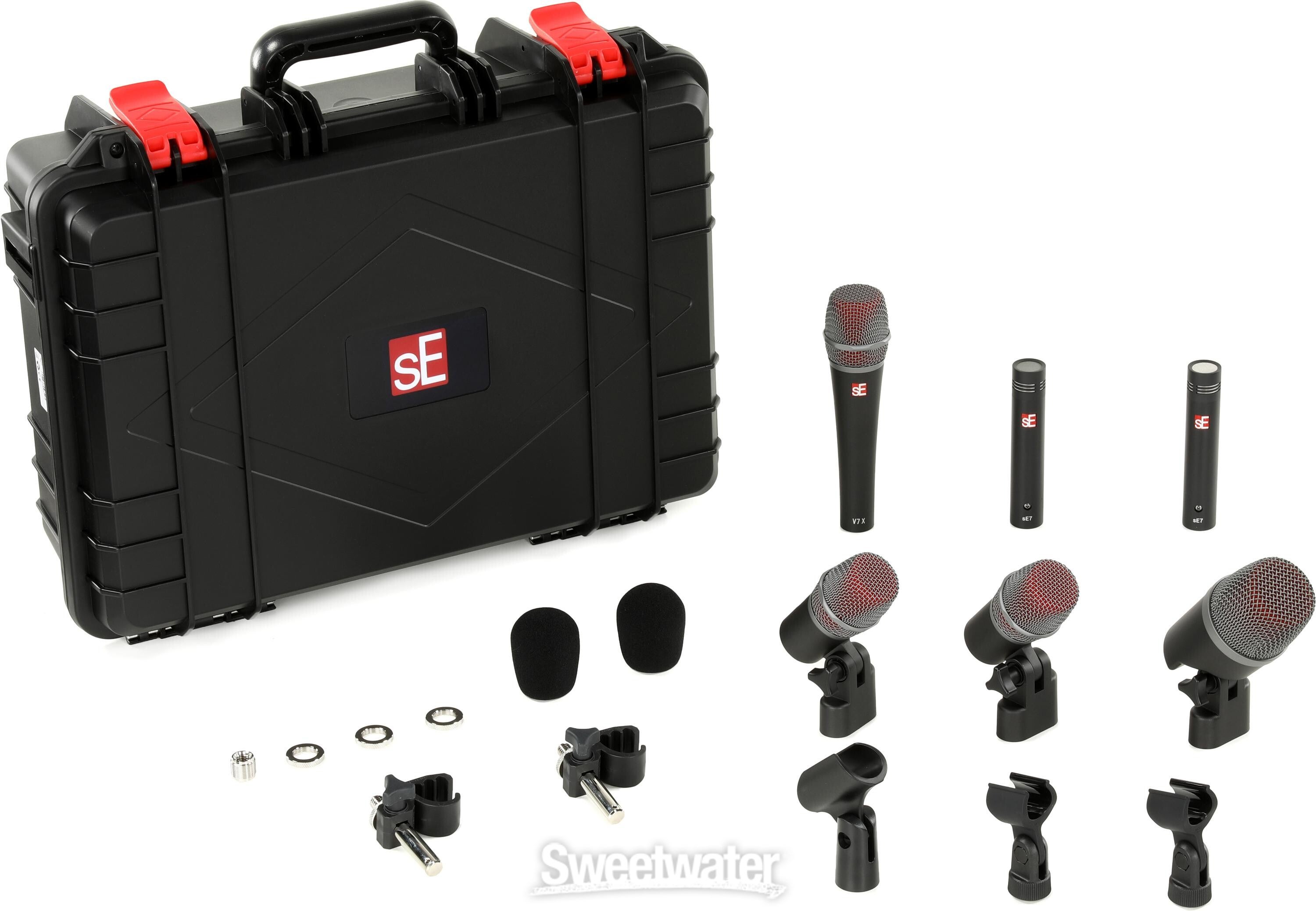 sE Electronics V Pack Club Drum Microphone Package Sweetwater