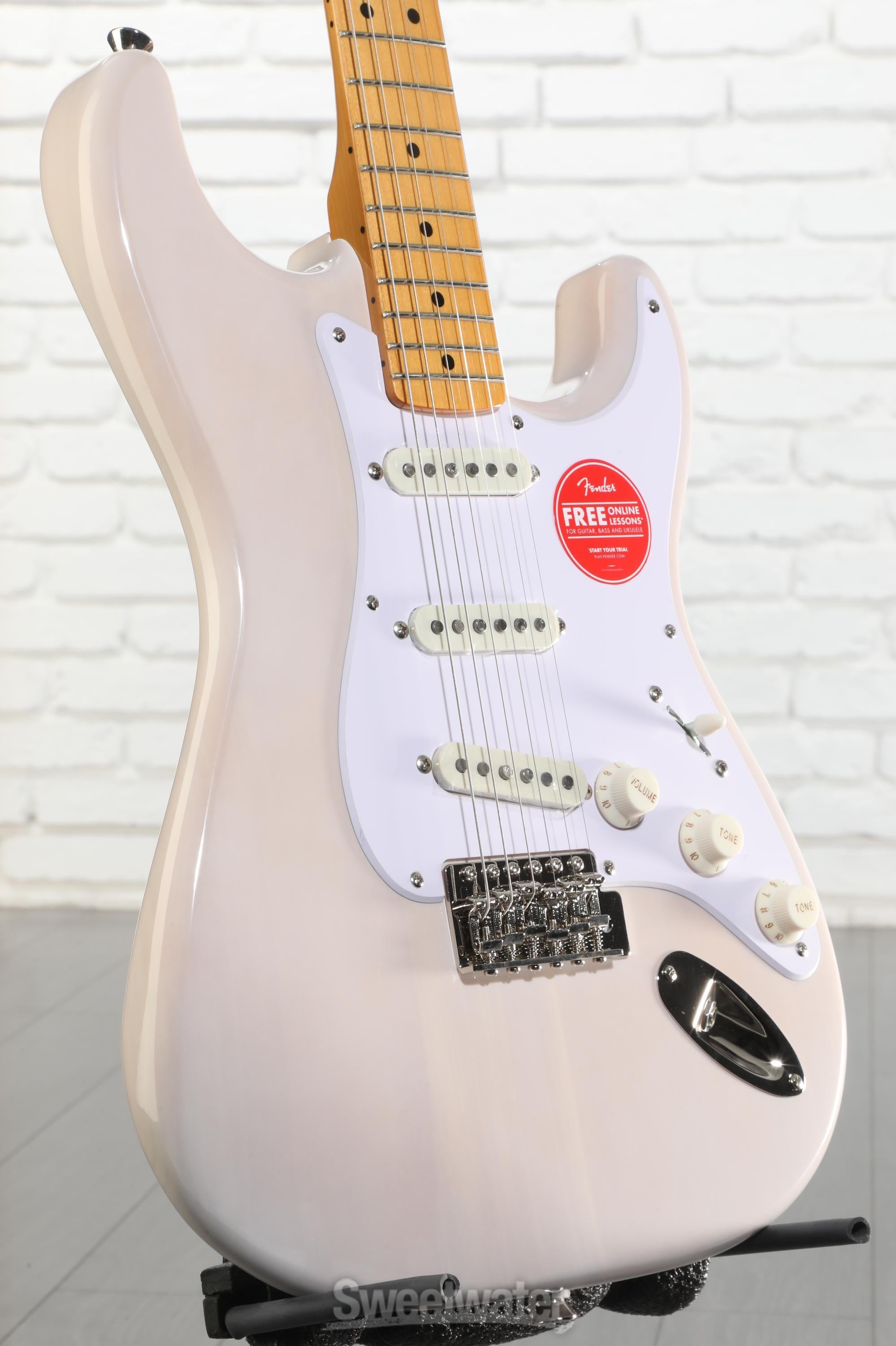 Squier Classic Vibe '50s Stratocaster - White Blonde | Sweetwater