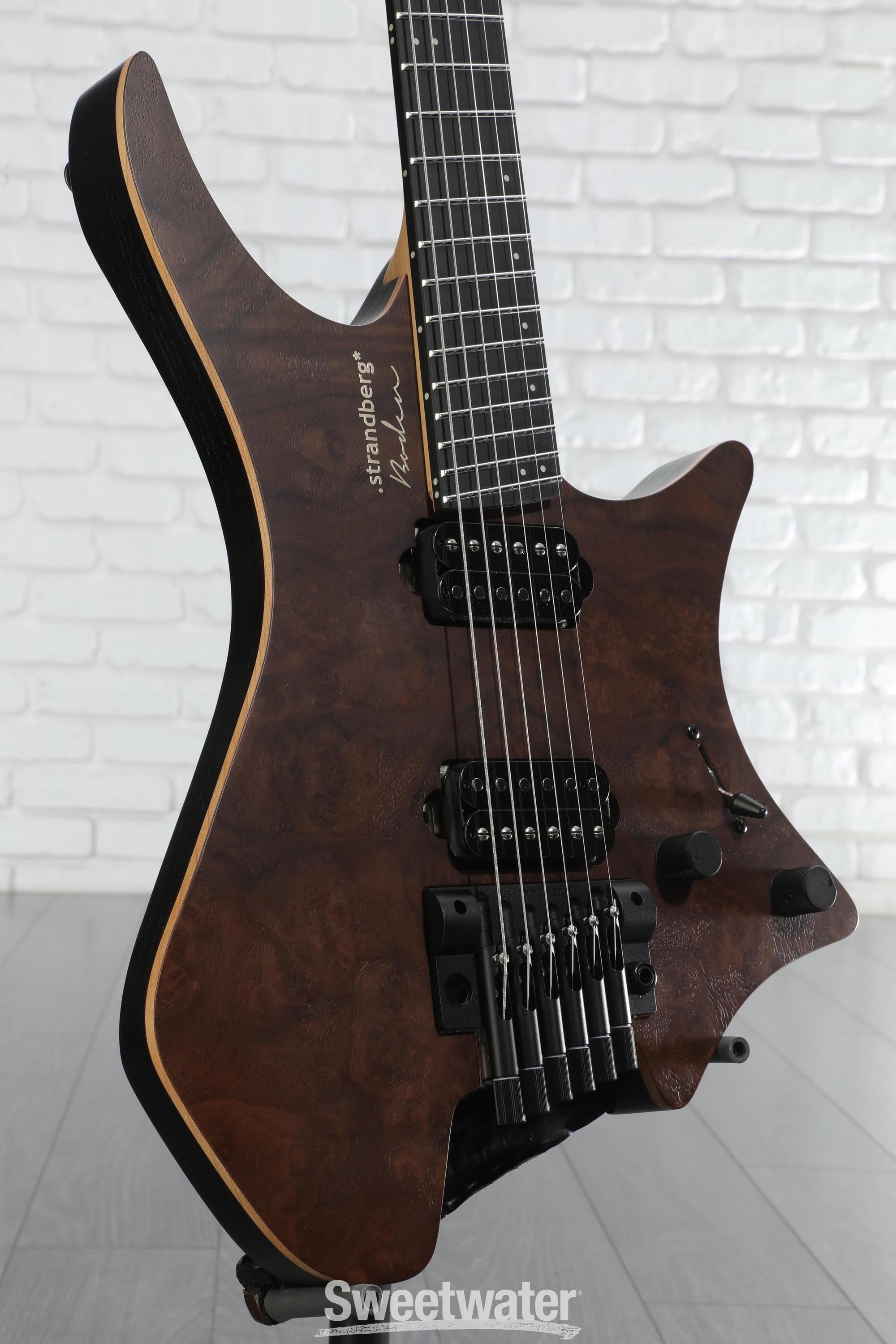 Strandberg Boden Prog NX 6 Electric Guitar - Natural Walnut