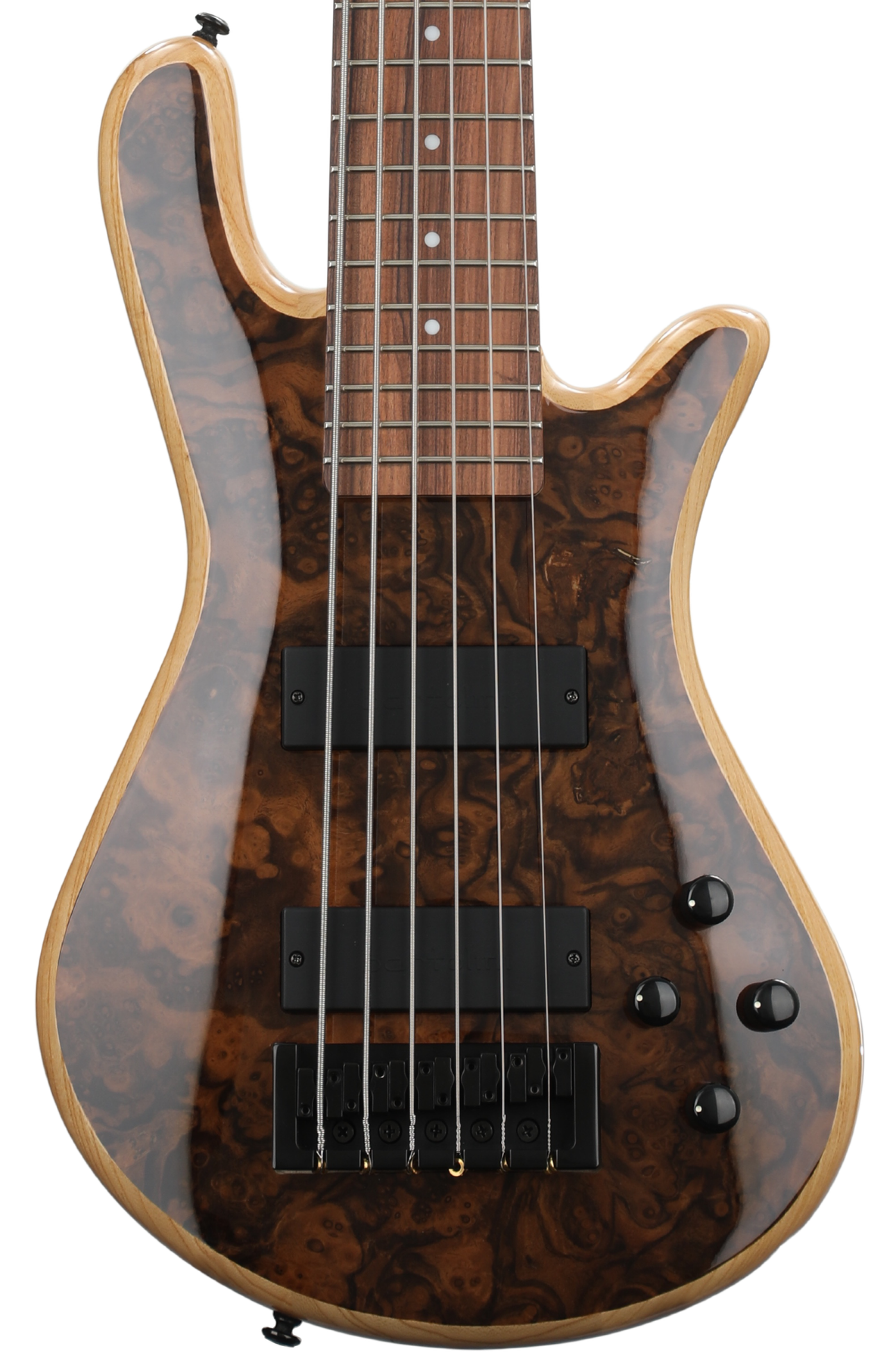 Spector Legend 6 Classic Bass Guitar - Natural Walnut Burl Gloss