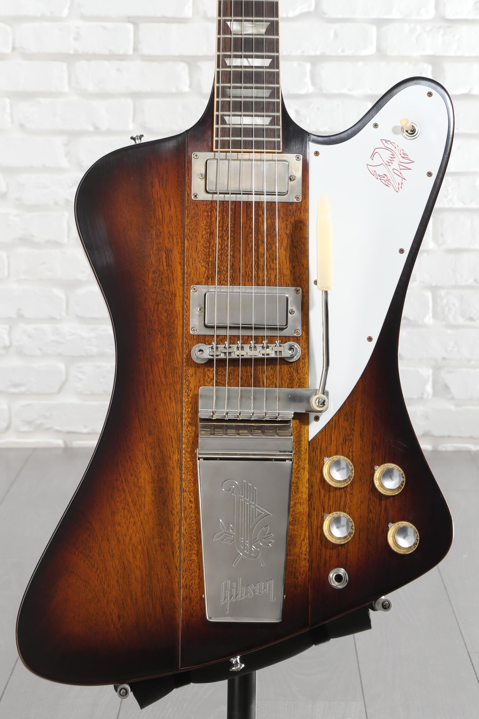Gibson Custom 1963 Firebird V Electric Guitar - Vintage Sunburst