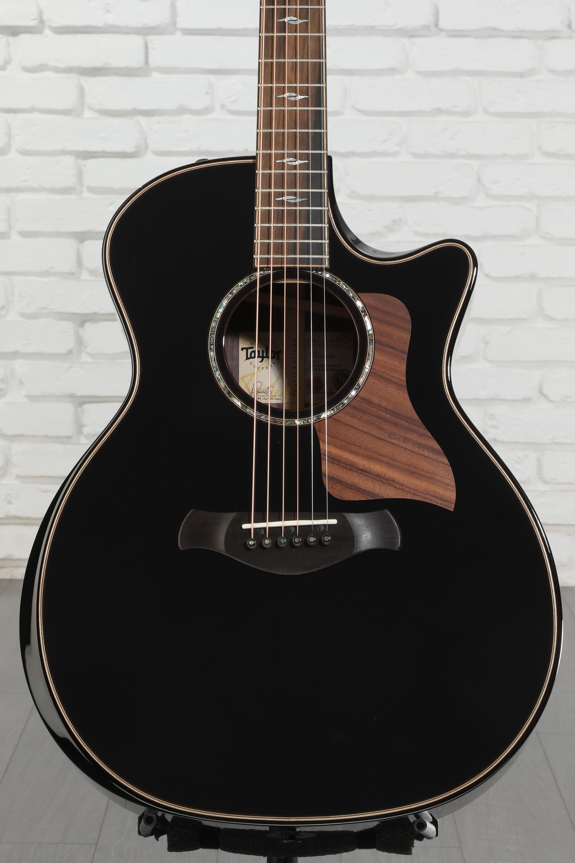 Taylor Builder's Edition 814ce Acoustic-electric Guitar - Blacktop