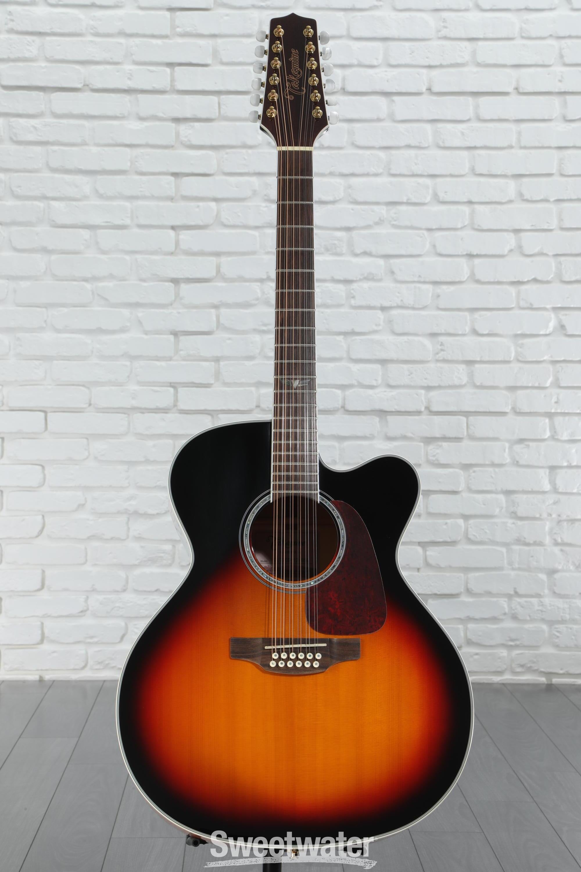 Takamine GJ72CE 12-String Acoustic-Electric Guitar - Brown