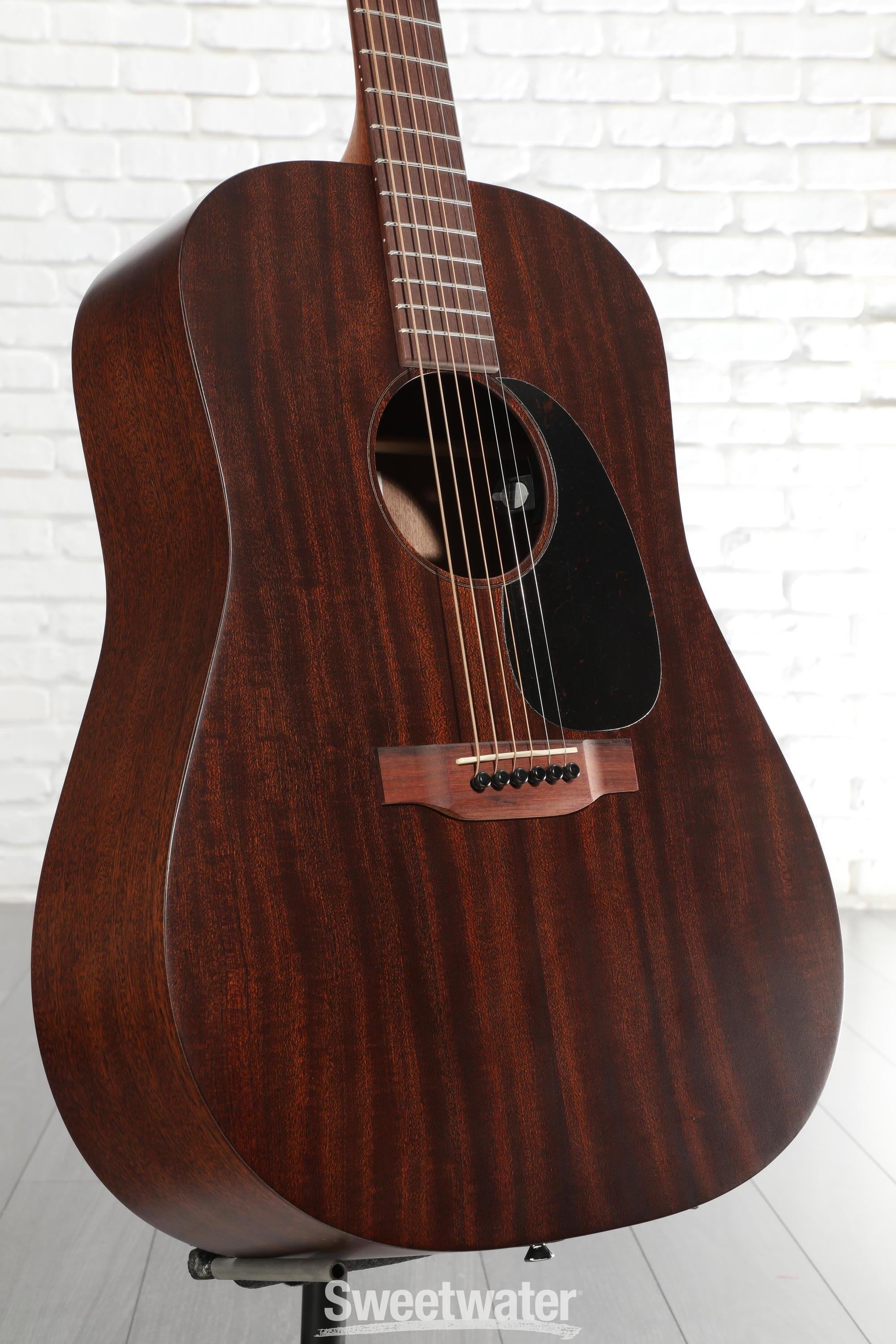 Photo of Martin Road Series D-10E Retro Sapele Acoustic-electric Guitar - Dark Mahogany