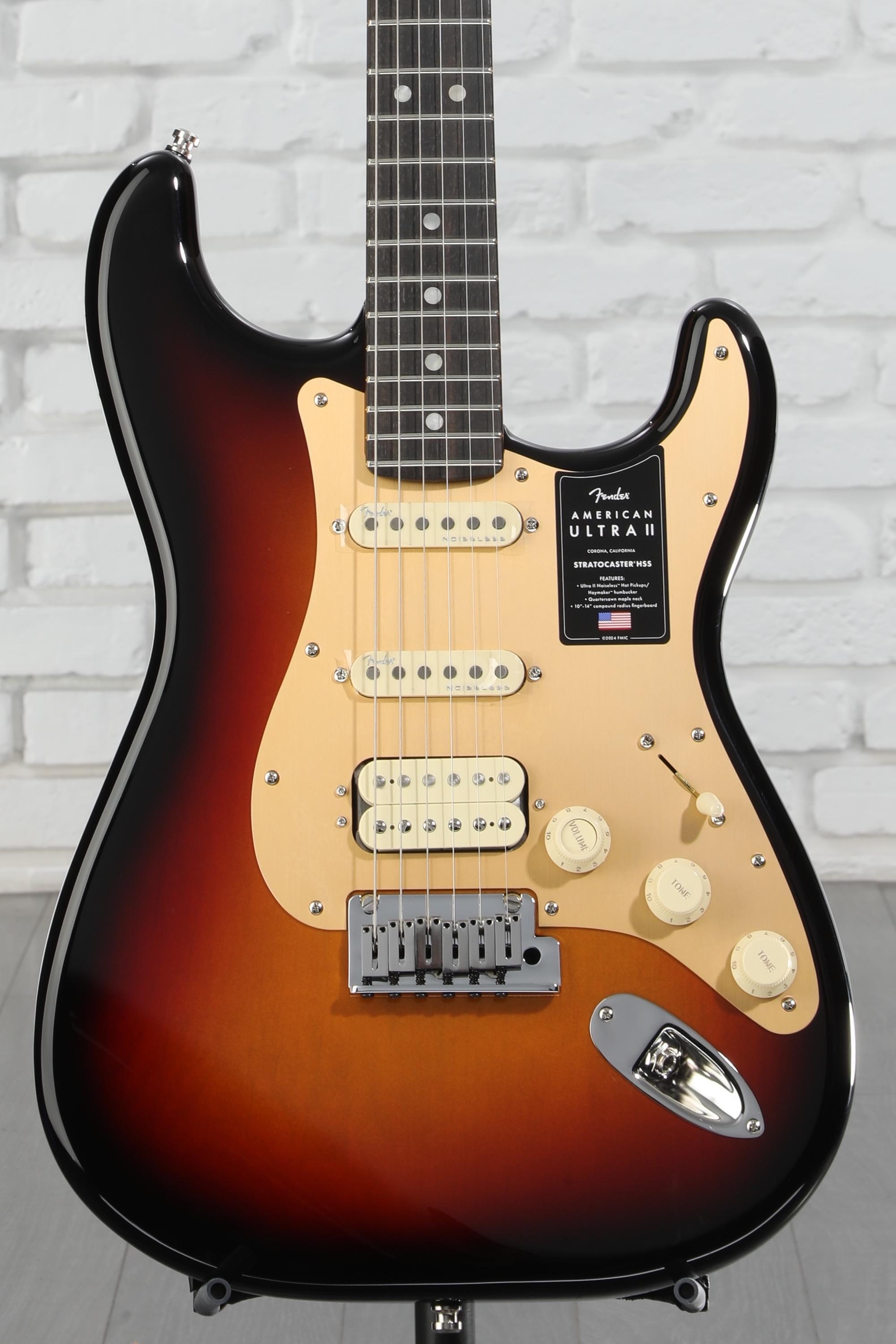 ギター fender American Ultra Stratocaster HSS Fender American Ultra II Stratocaster HSS Electric Guitar