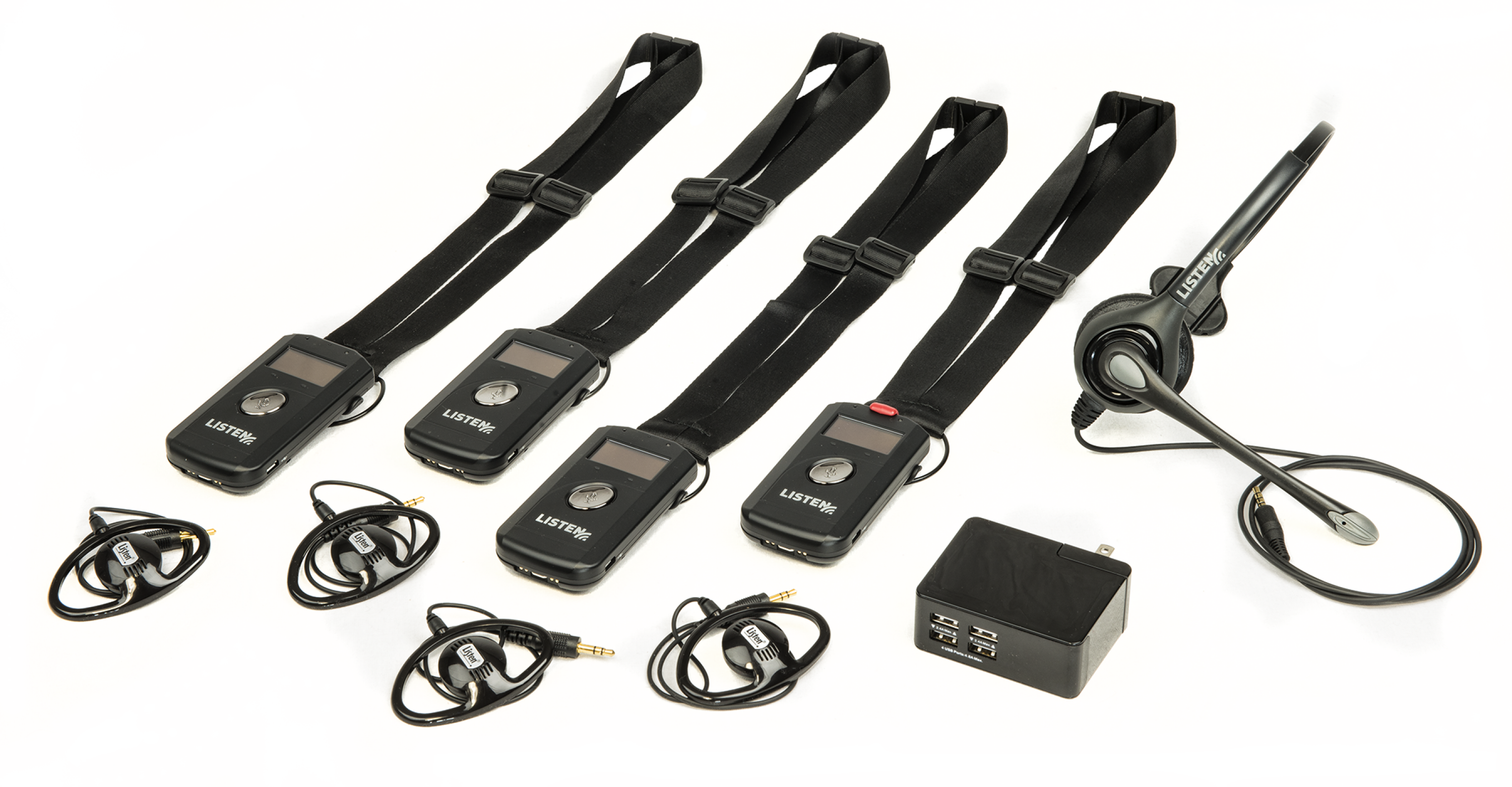 Photo of Listen Technologies LKS-1 ListenTALK Base-4 System