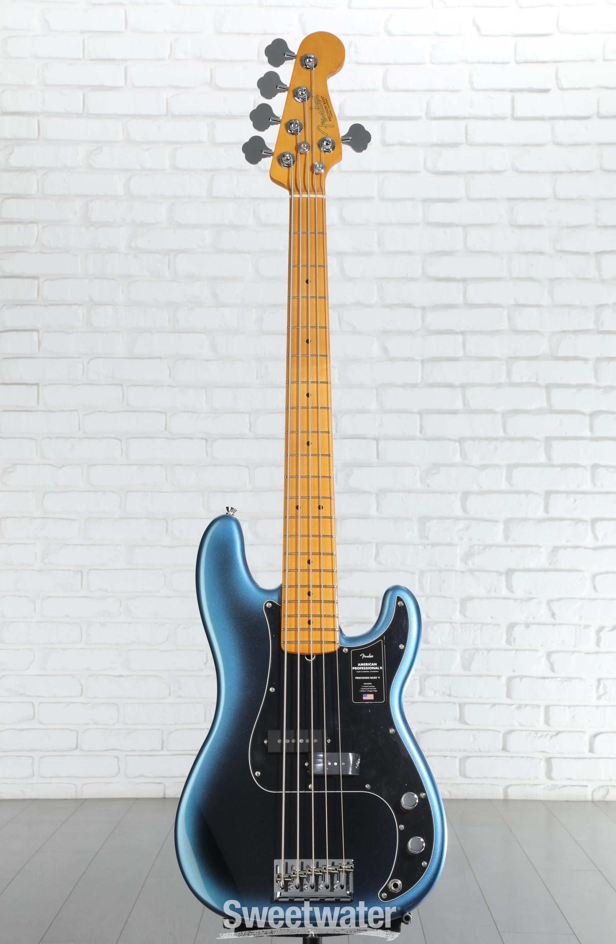 Fender アメプロPrecision Bass V mod Fender American Professional II Precision Bass V - Dark Night