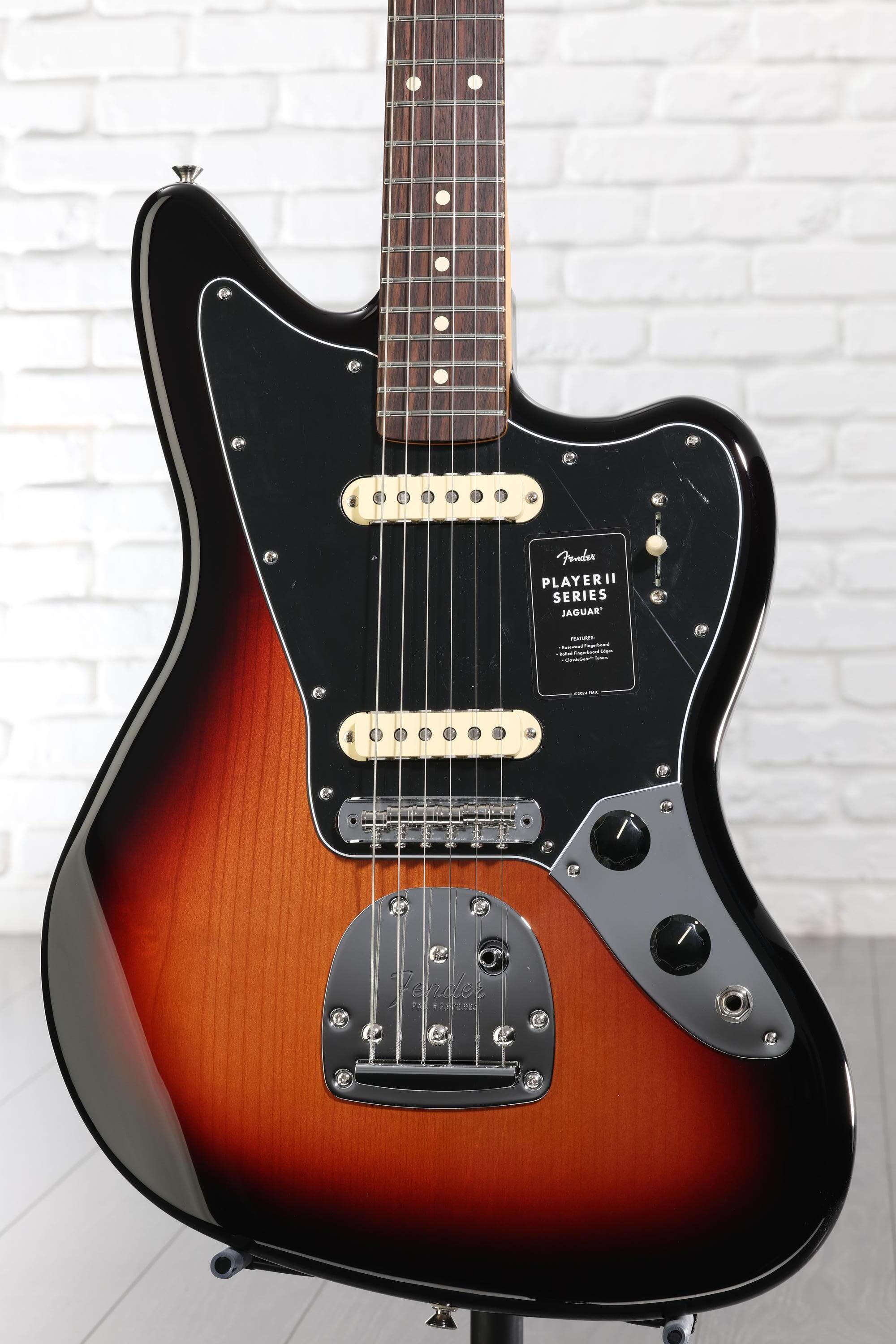 Fender Player II Jaguar Electric Guitar - 3-color Sunburst