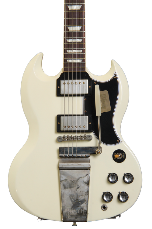 Gibson Custom SG Standard VOS - Classic White w Maestro | Sweetwater