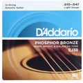 Photo of D'Addario EJ38 Phosphor Bronze Acoustic Guitar Strings - .010-.047 Light 12-string