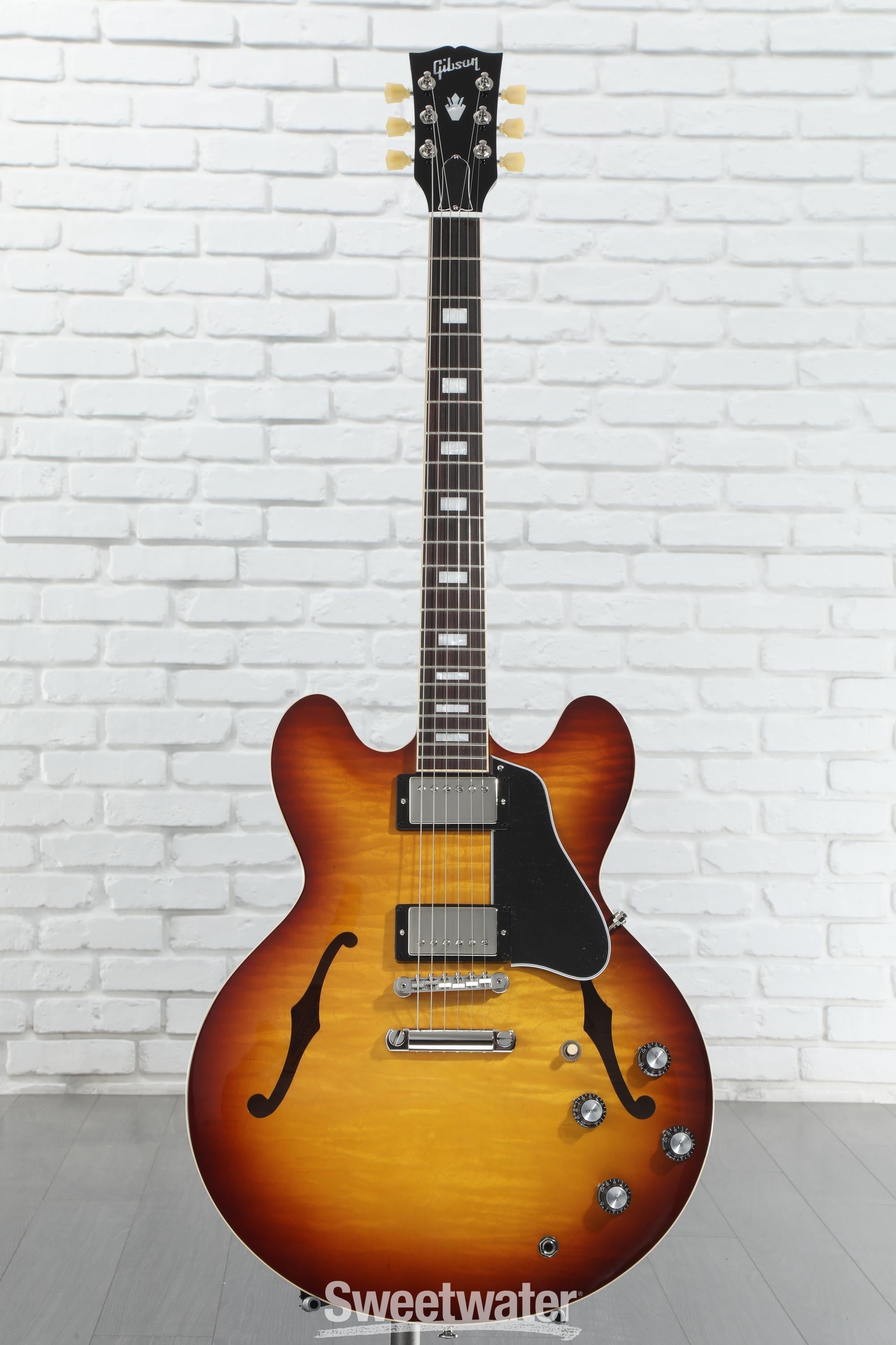 ES-335 Figured - Iced Tea – Dave's Guitar Shop