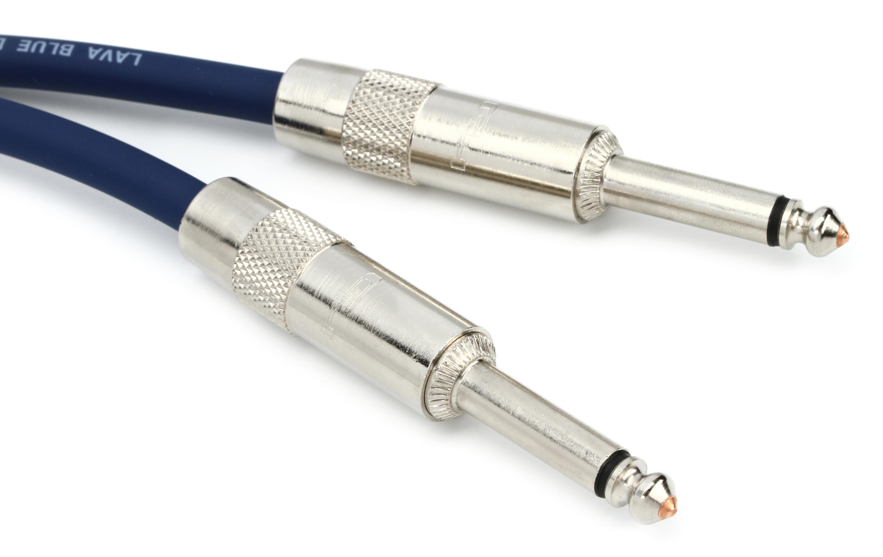 Photo of Lava Cable LCBD15 Blue Demon Straight to Straight Instrument Cable - 15 foot