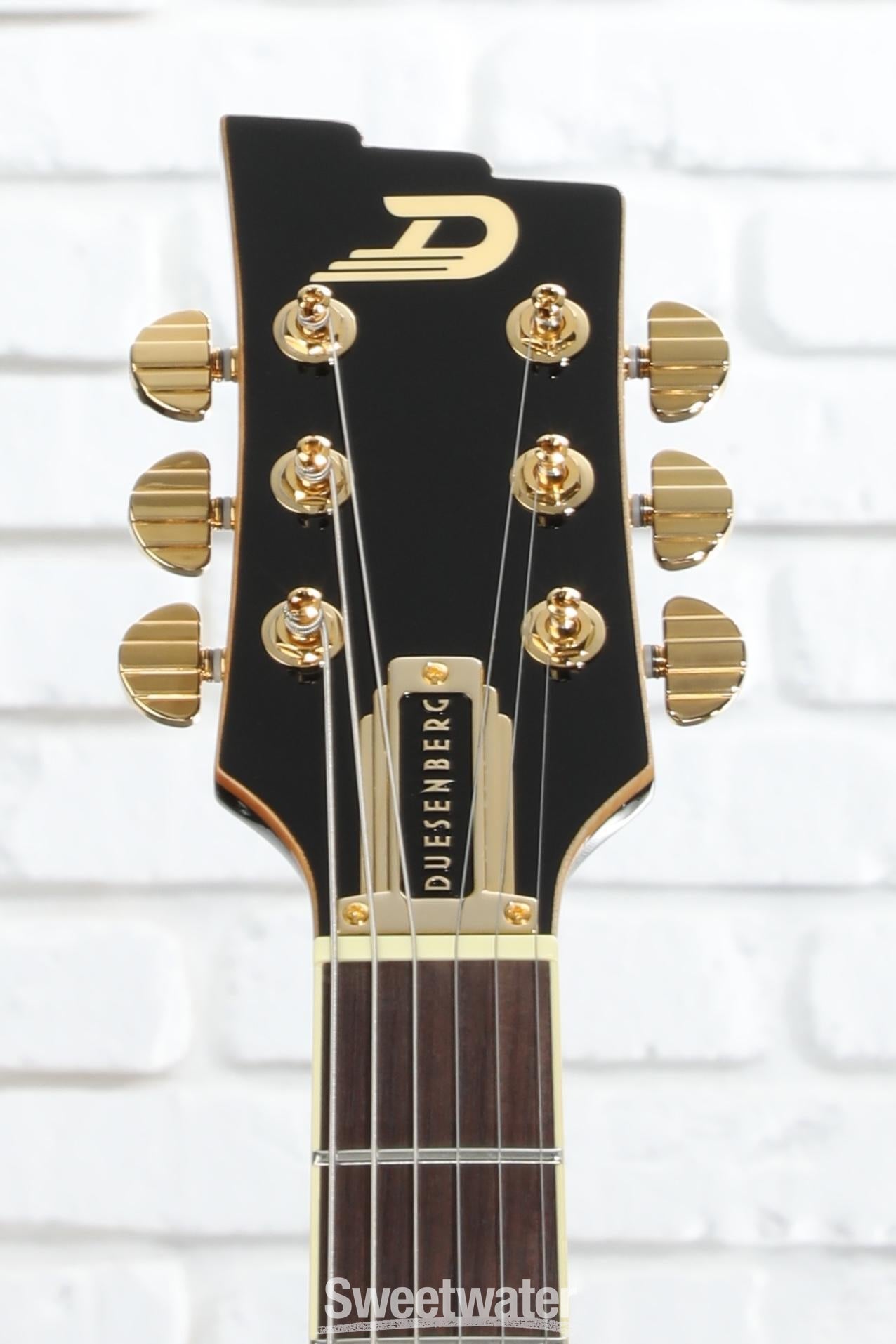 【セミアコ】Duesenberg Starplayer TV“Custom” Duesenberg Starplayer TV Custom Black Guitar | Danville Music