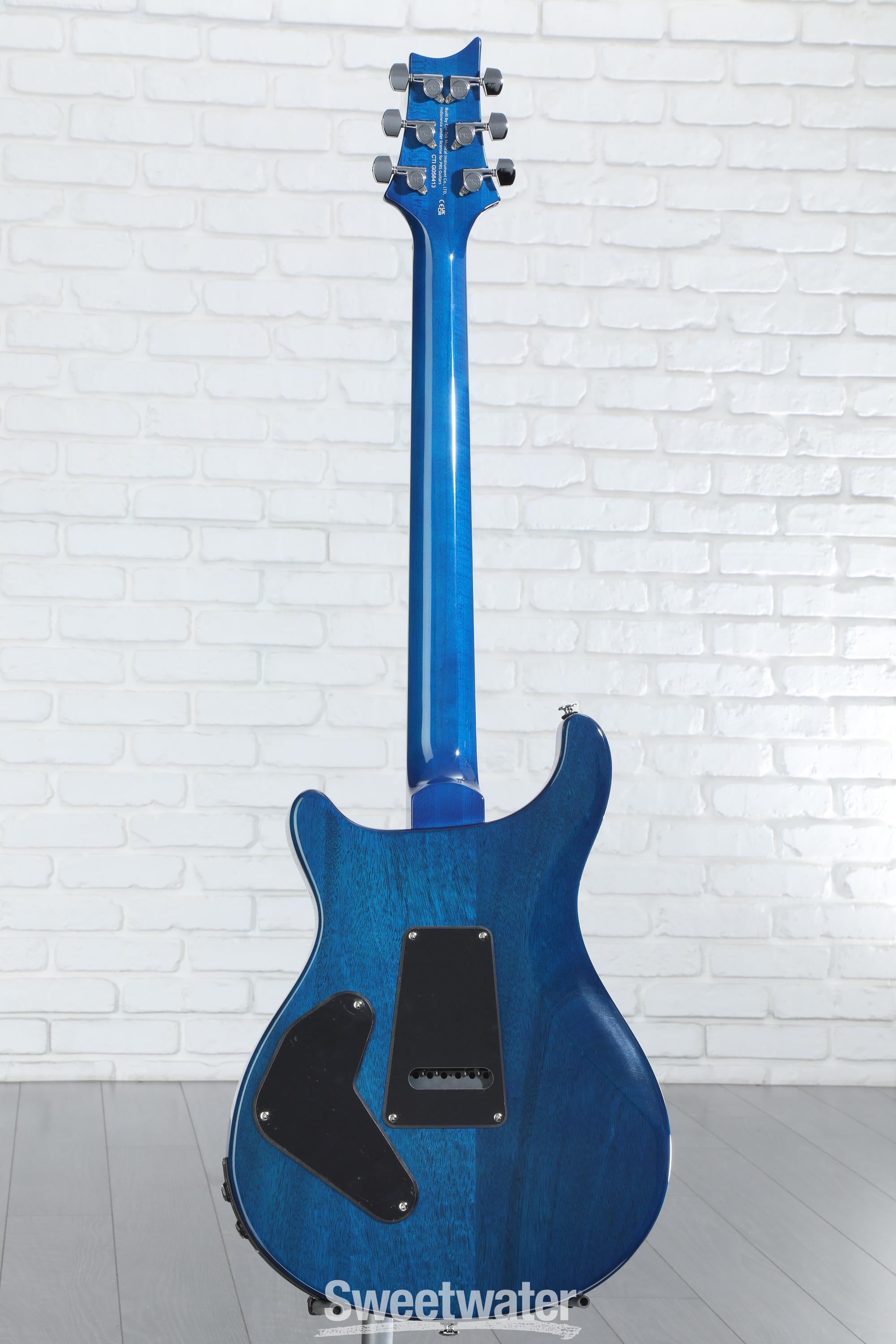 PRS SE Custom 24 Semi-Hollow Piezo Electric Guitar - Lake Blue